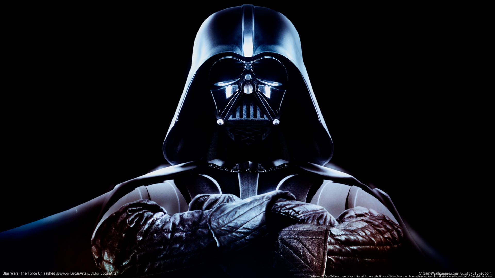 Darth Vader, Star Wars, Sfondo nero, Full HD, wallpaper per portatile