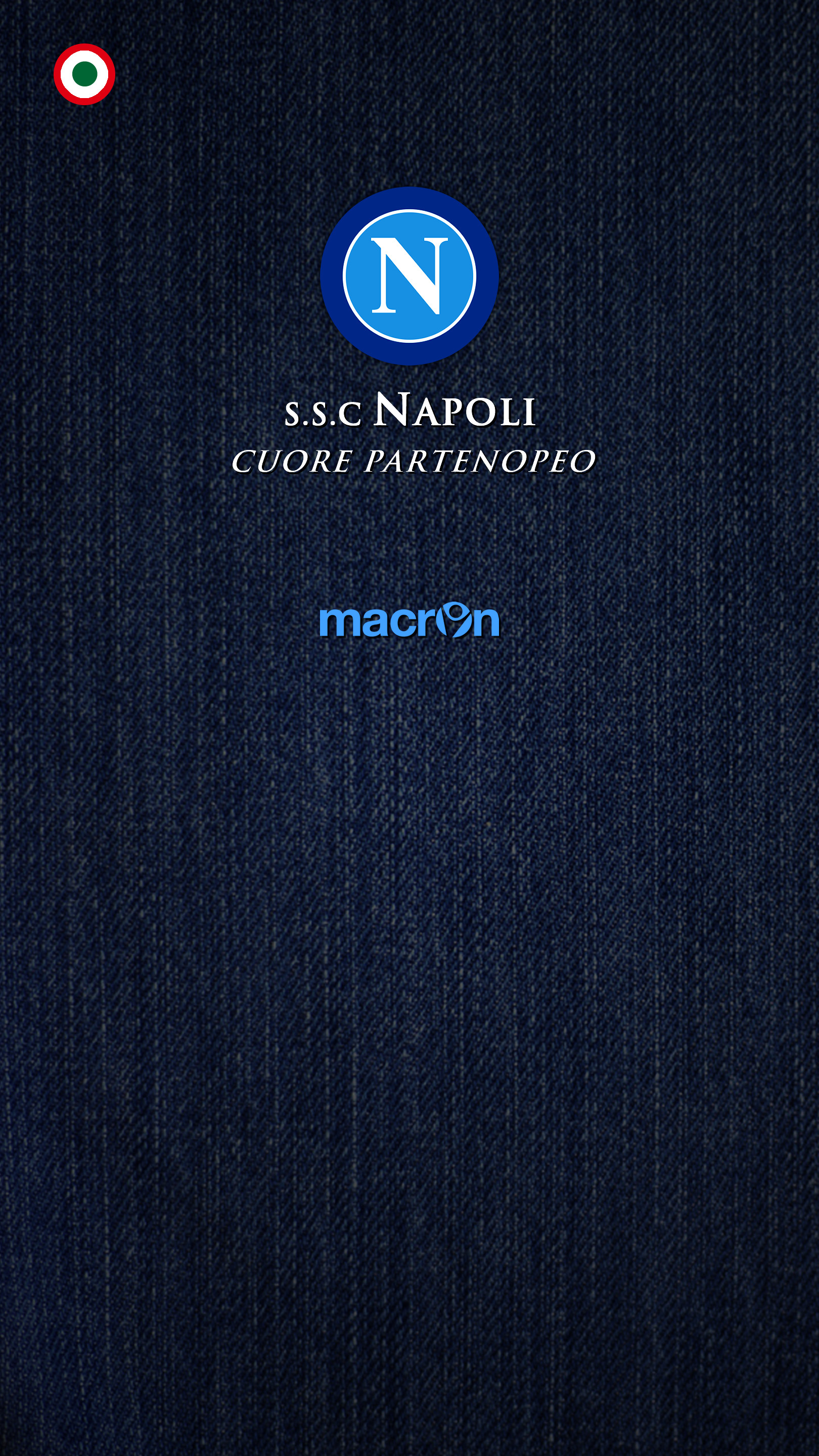 SSC Napoli, Cuore partenopeo, Macron, Blu scuro, QHD+, sfondo per smartphone