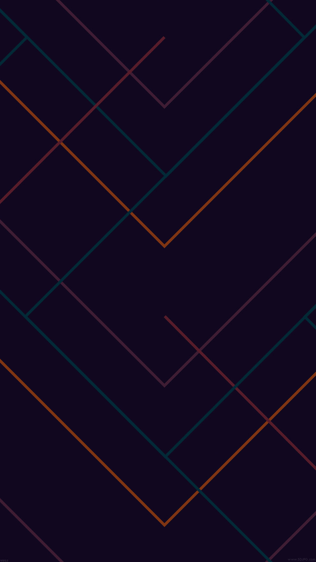 Linee, Geometria, Viola scuro, Minimalismo, Full HD, wallpaper per smartphone