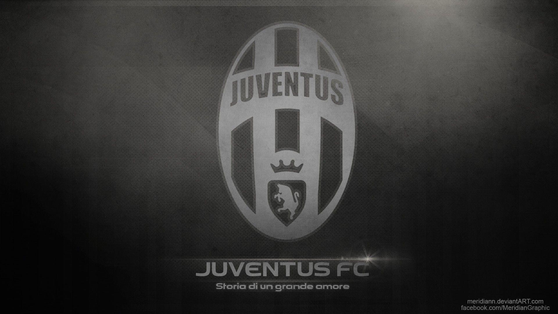 Juventus, Juventus FC, Logo, Grigio, 1920x1080, immagine di sfondo