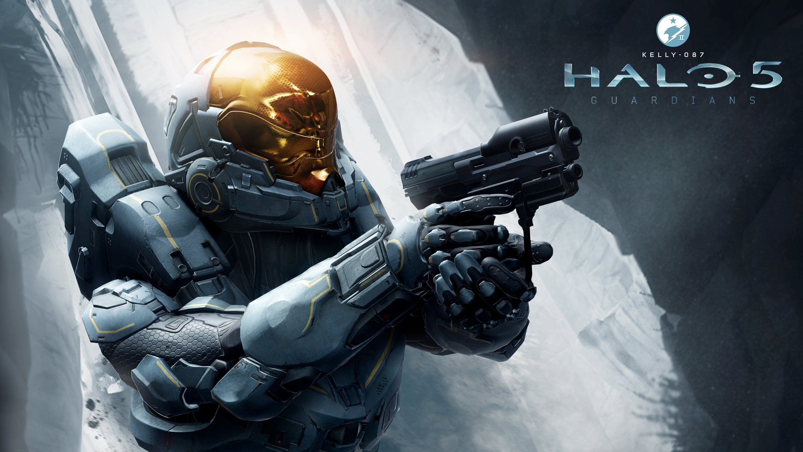 Kelly-087, Blue Team, Halo 5: Guardians, Pistola, Armatura, 2K 1440p, sfondo desktop