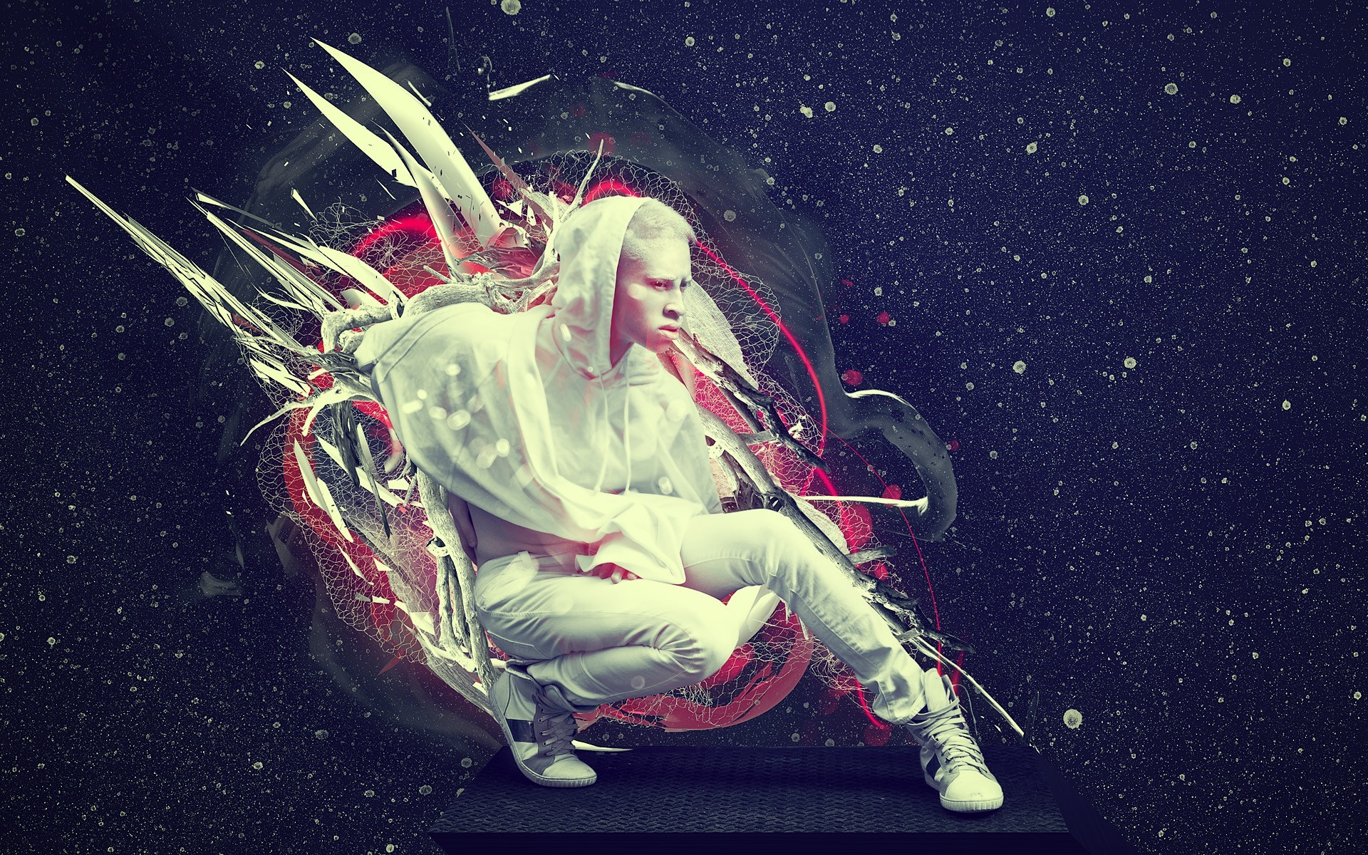 Ballerino, Hip hop, Arte digitale, Spazio, 1920x1200, sfondo MacBook Pro