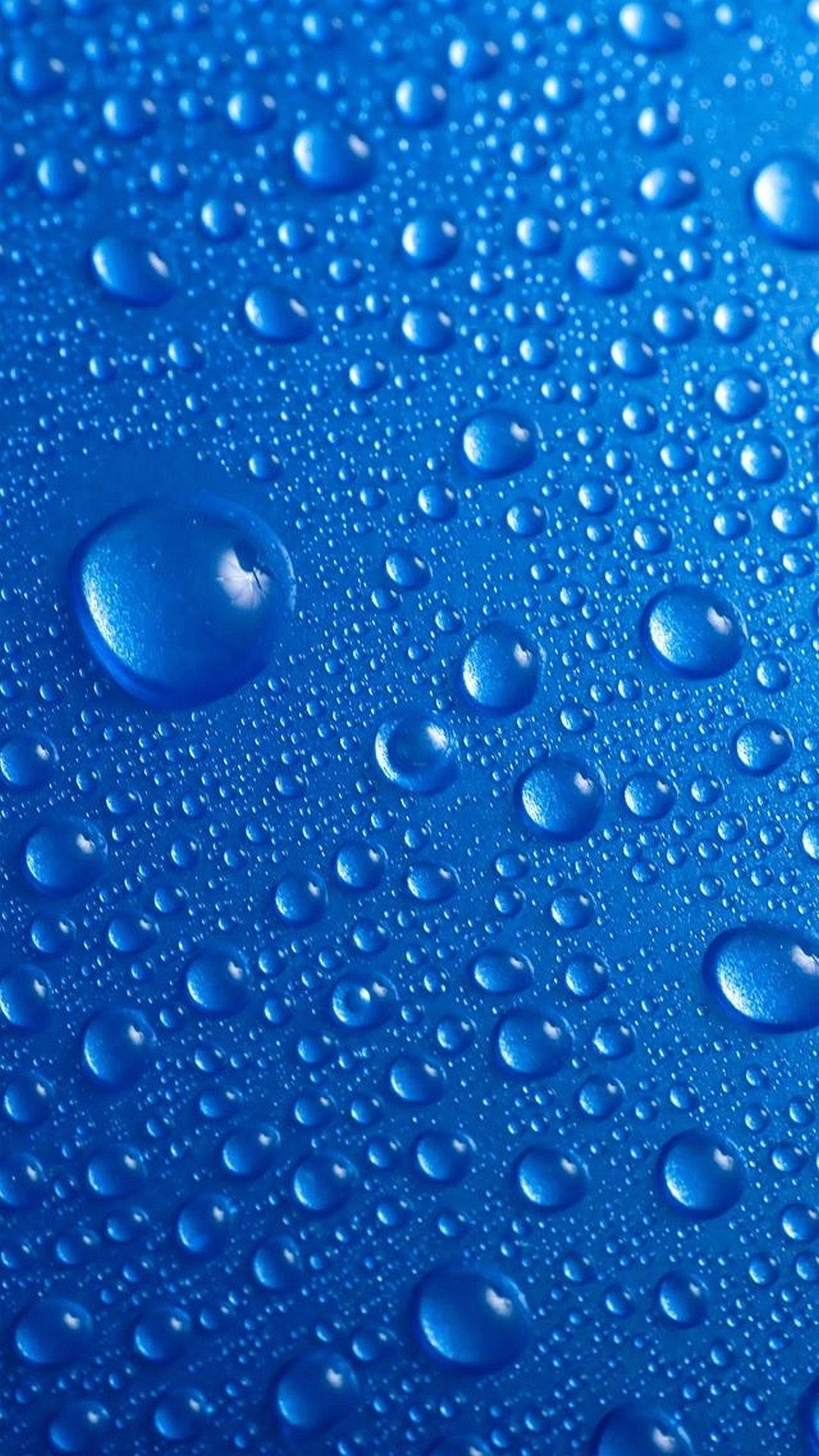 Gocce d'acqua, Blu, Texture, Full HD, sfondo Samsung