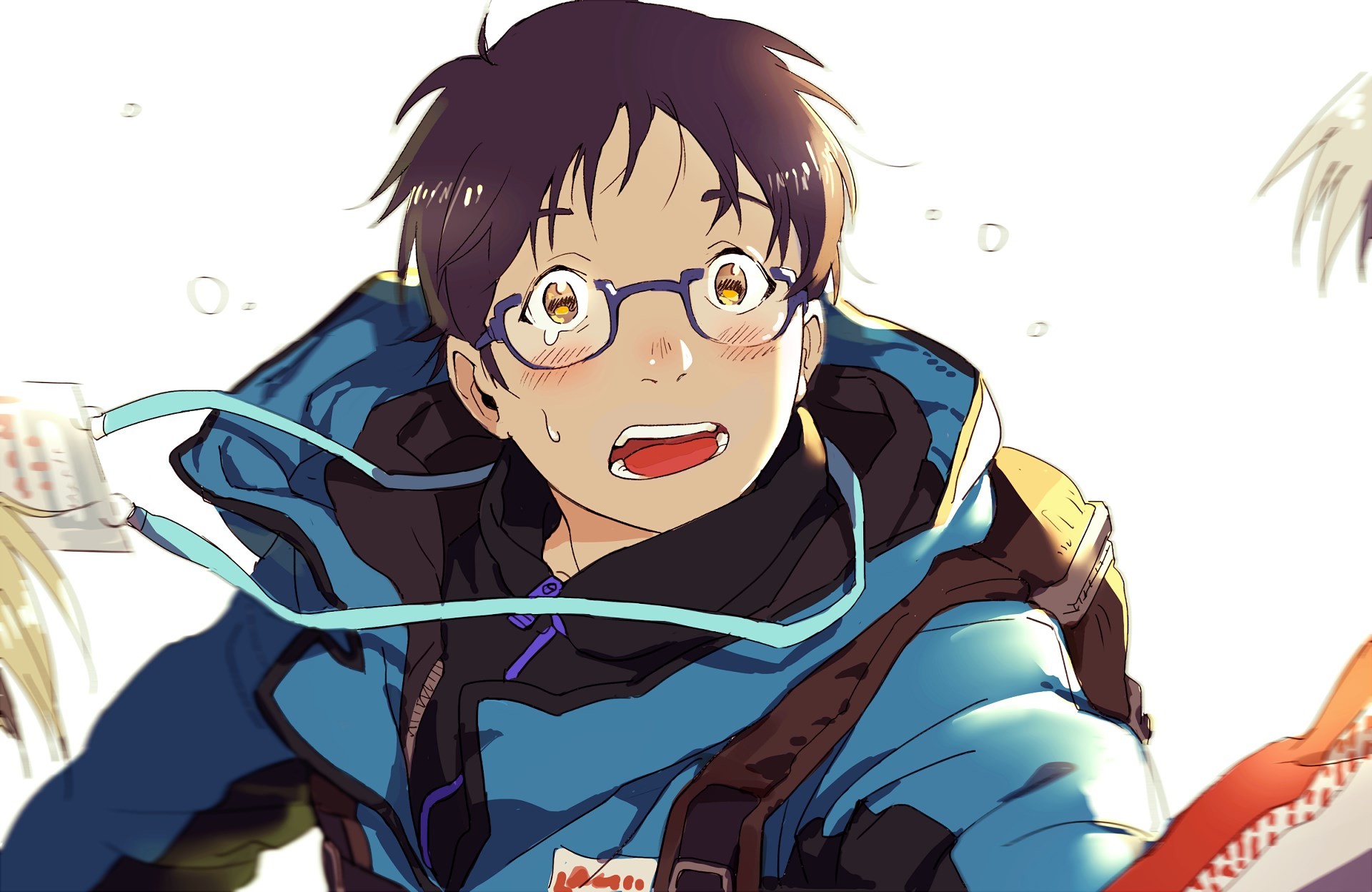 Yuri Katsuki, Yuri!!! on Ice, Fan art, Full HD, sfondo per PC e portatile