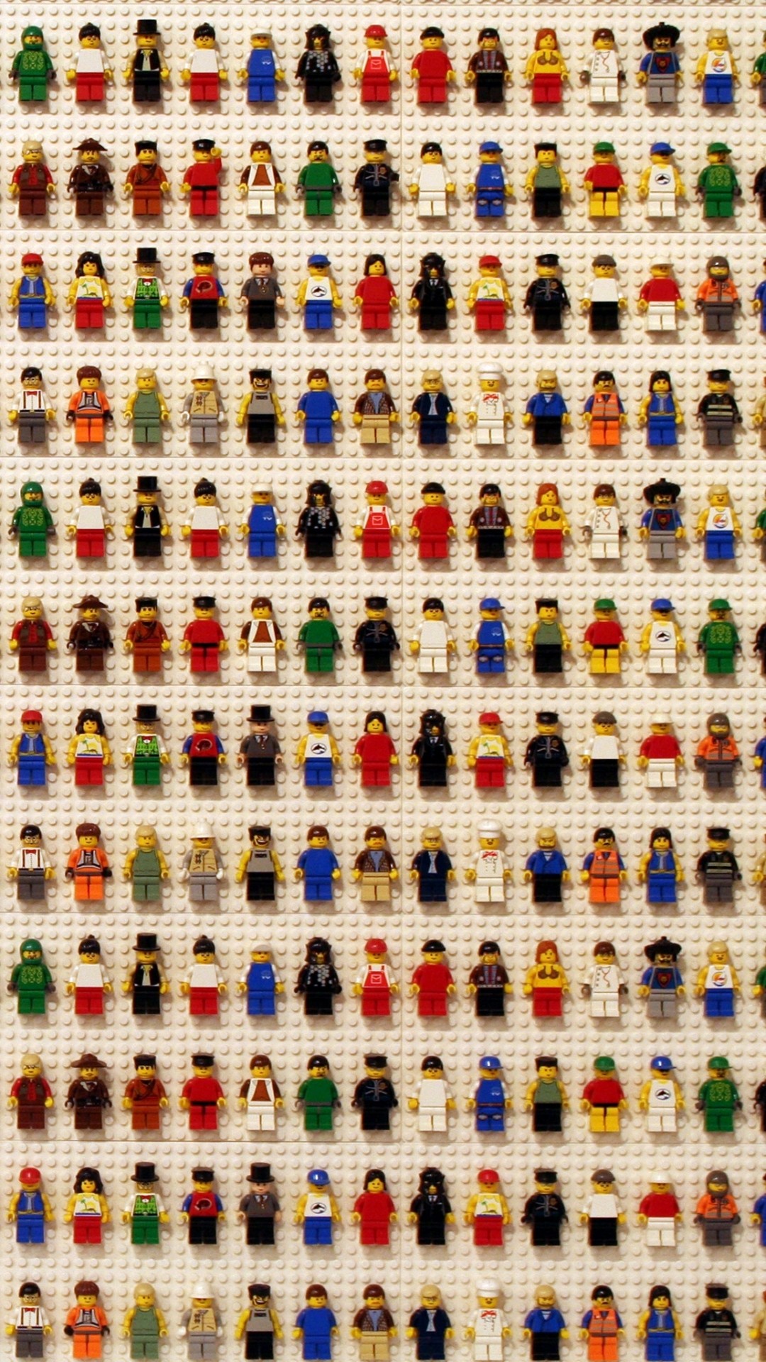 Minifigure LEGO, Collezione, Pattern, Full HD, sfondo per iPhone e Android