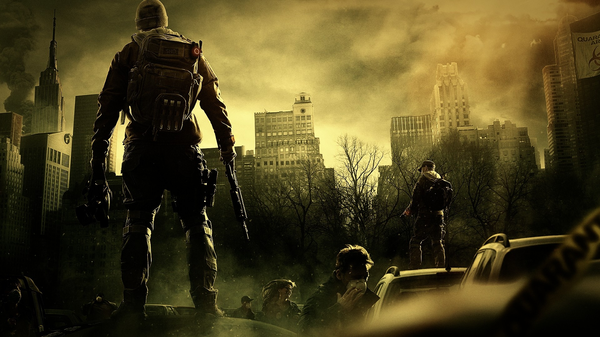 Tom Clancy's The Division, Agente, New York, Città, Full HD, wallpaper per portatile