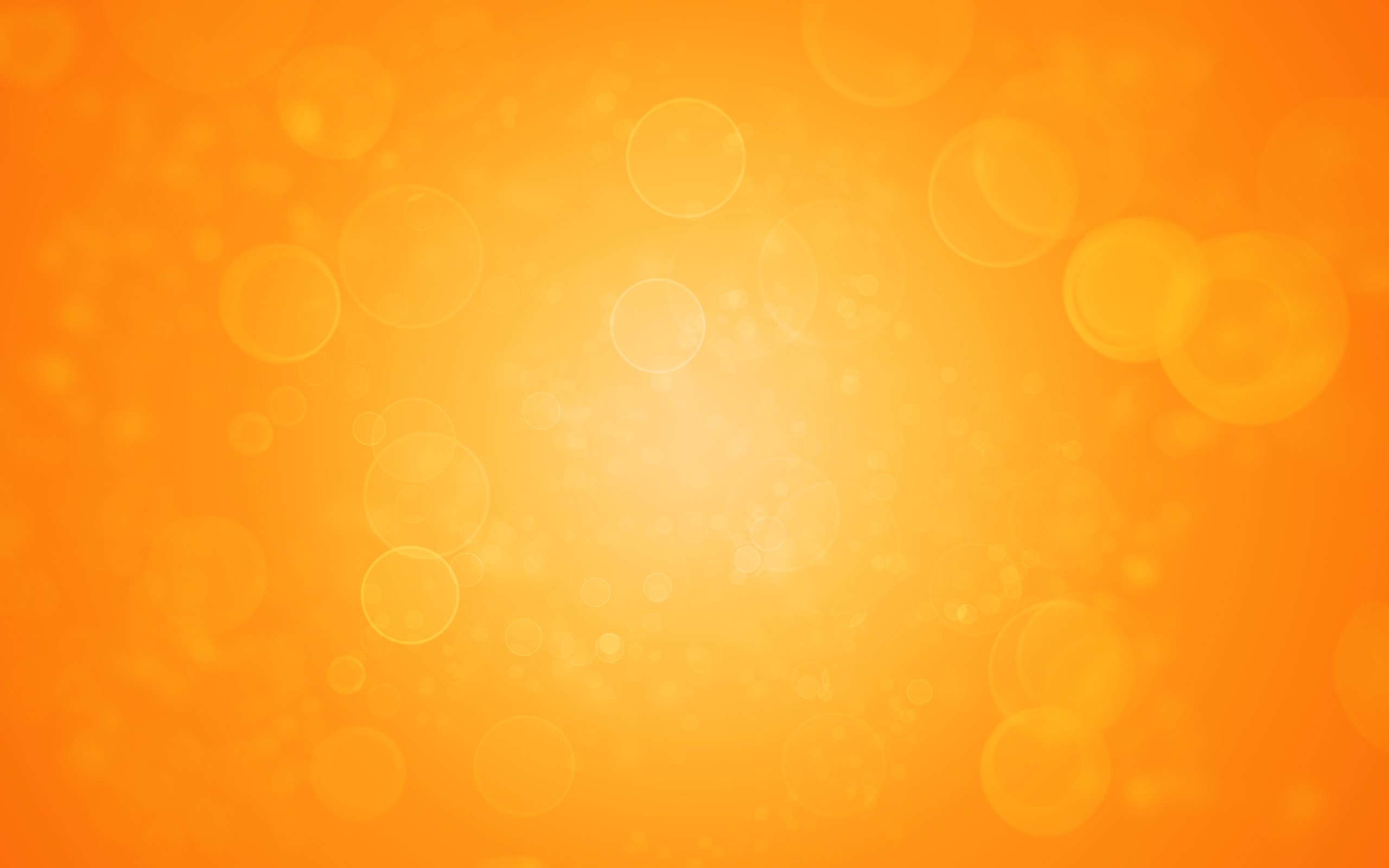 Bokeh, Arancione, Sfondo arancione, Astratto, 16:10 2K, wallpaper widescreen