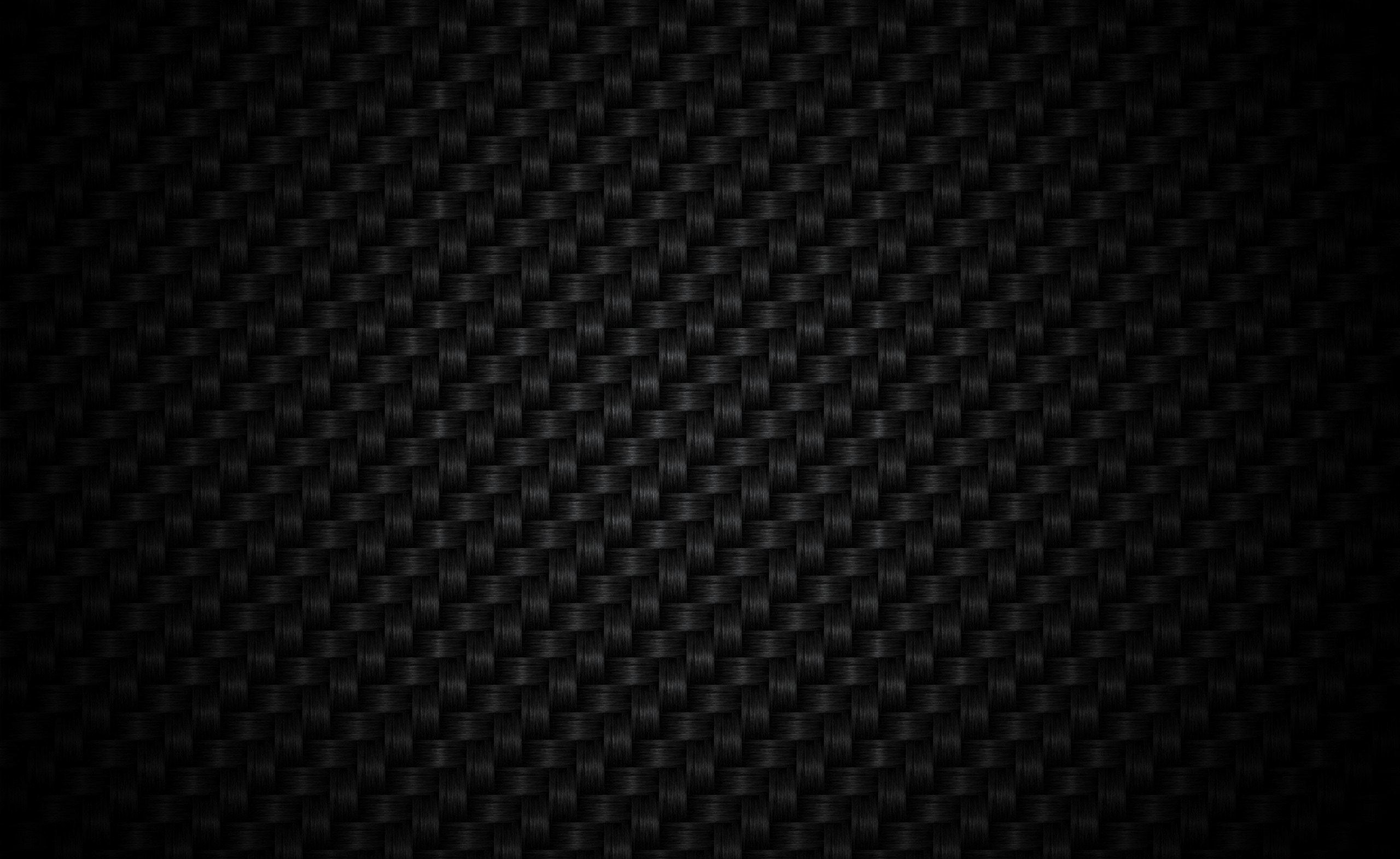 Fibra di carbonio, Sfondo nero, Texture, 2K, wallpaper per PC