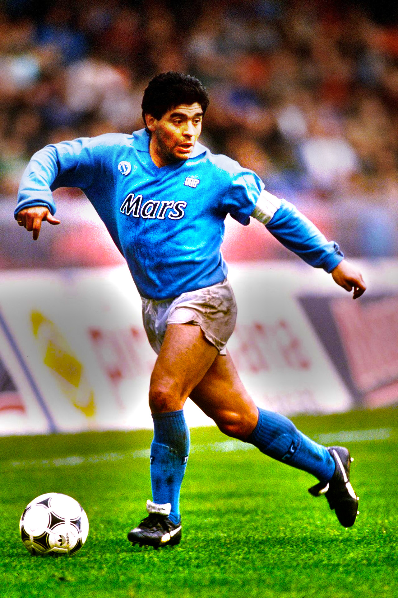 Diego Armando Maradona, SSC Napoli, Dribbling, Calcio, sfondo per iPhone e Android