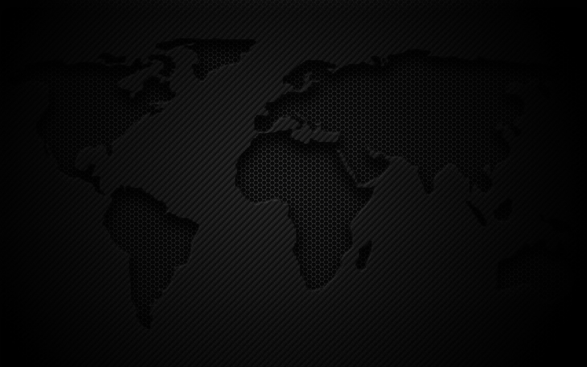Mappa del mondo, Fibra di carbonio, Nero, 16:10 Full HD, sfondo widescreen