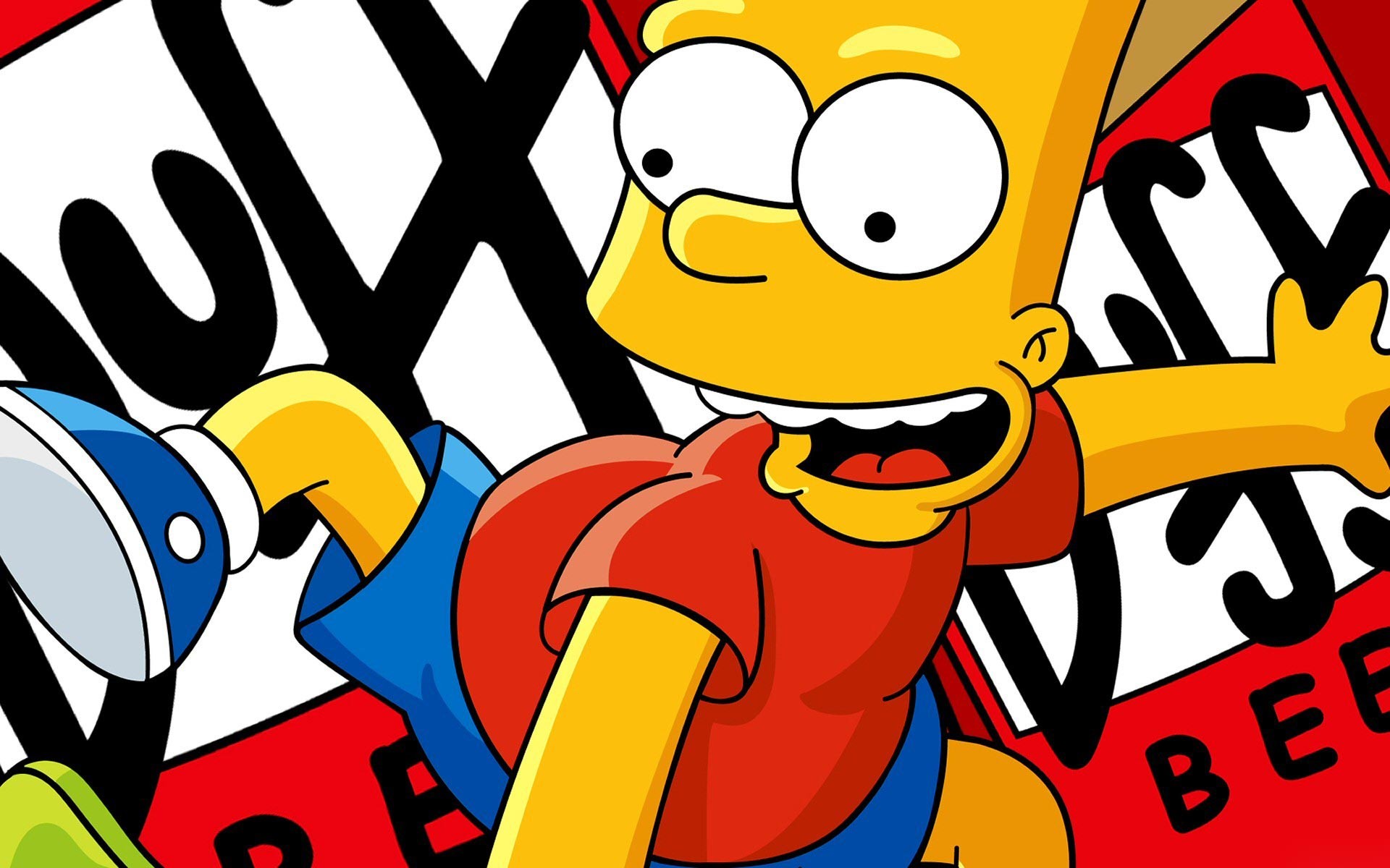Bart Simpson, I Simpson, Birra Duff, 1920x1200, immagine di sfondo