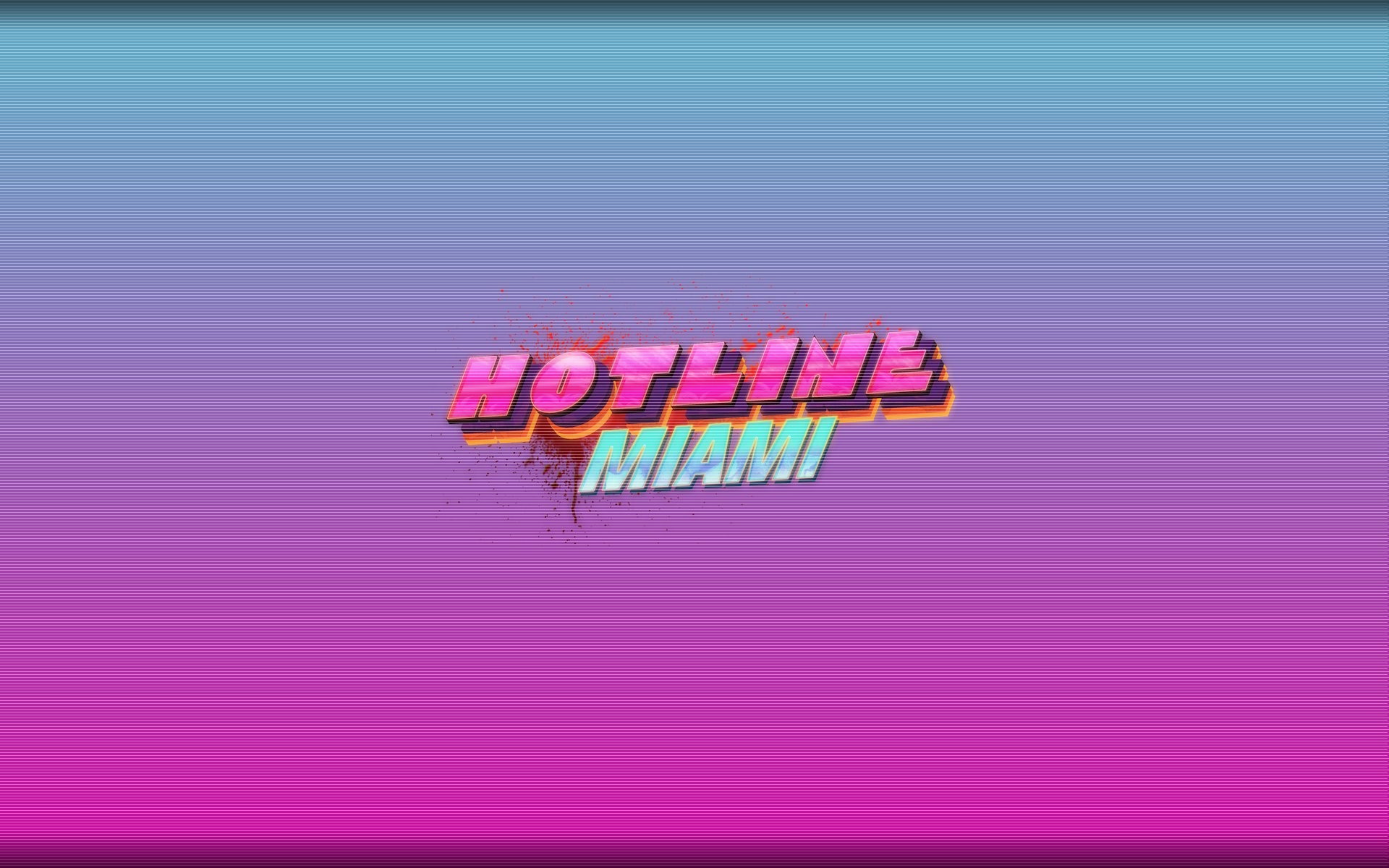 Hotline Miami, Logo, Sfumatura, Minimalista, 1920x1200, sfondo MacBook Pro