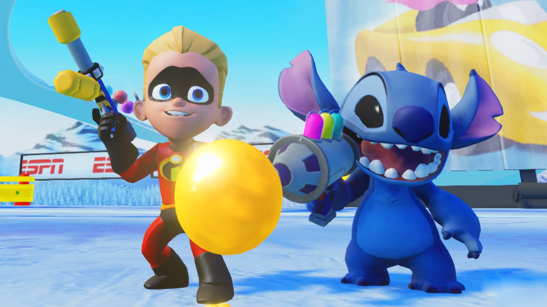 Stitch, Dash, Gli Incredibili, Disney Infinity, Crossover, Full HD, wallpaper per PC