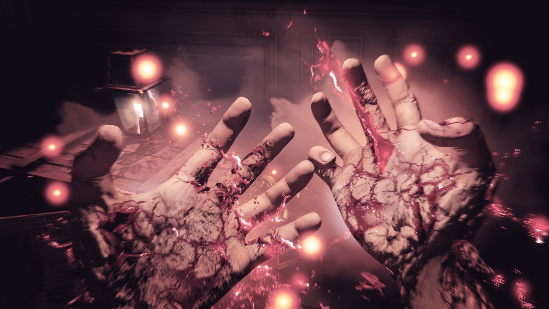 Mani, Arte surreale, Luci rosa, Arte digitale, Full HD, sfondo per PC