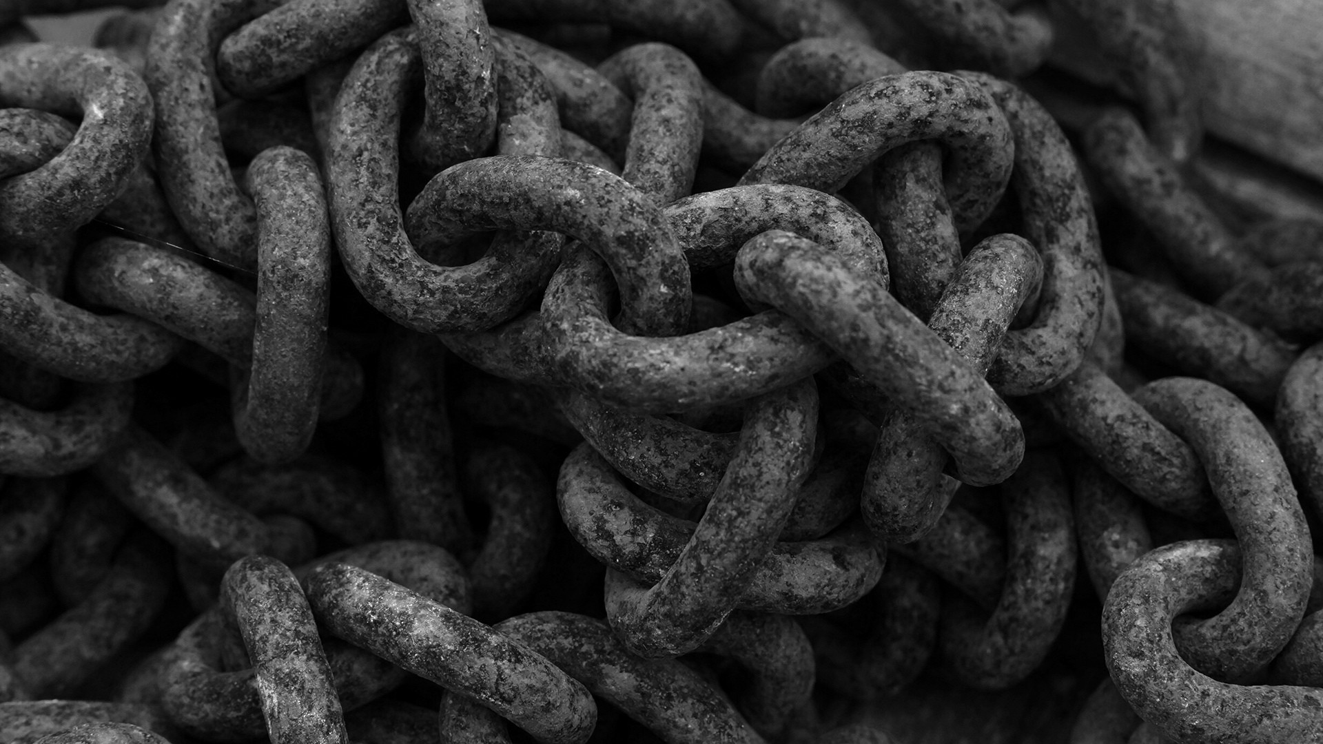 Catene, Bianco e nero, Texture, 1920x1080, immagine di sfondo