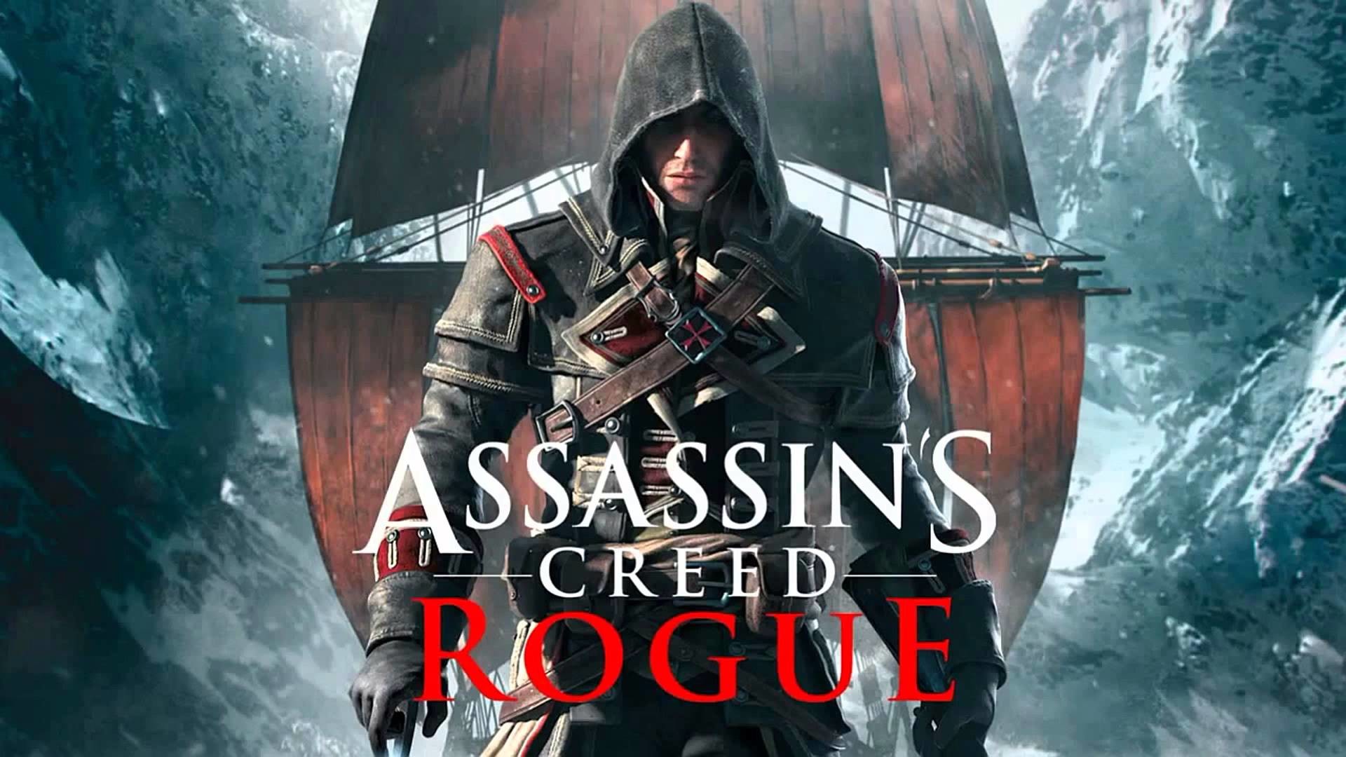 Shay Cormac, Assassin's Creed Rogue, Logo, Nave, Full HD 1080p, sfondo desktop