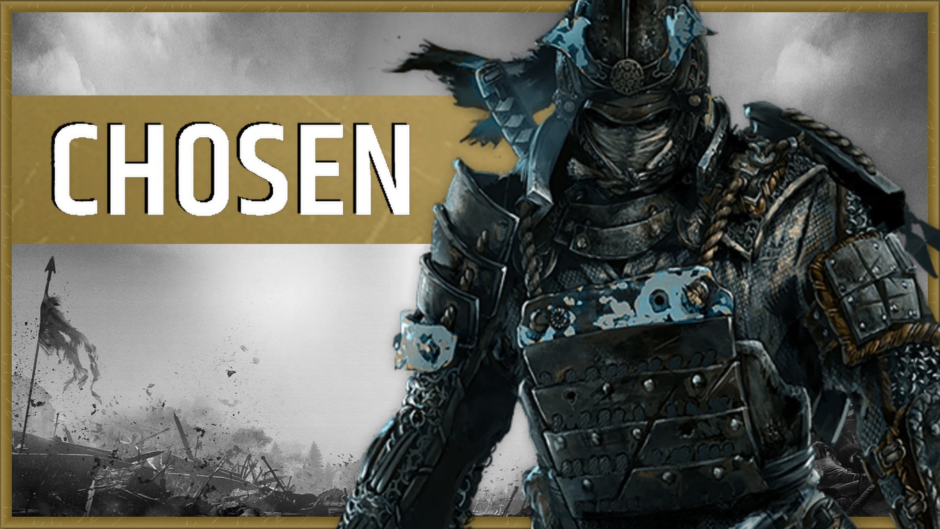 For Honor, Chosen, Samurai, Armatura, Full HD, wallpaper per portatile