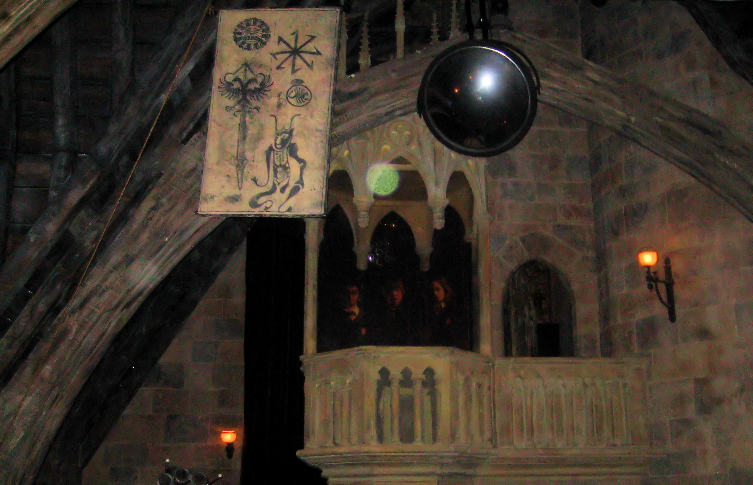 Hogwarts, Universal Studios, Interni, Notte, 2K, sfondo per portatile