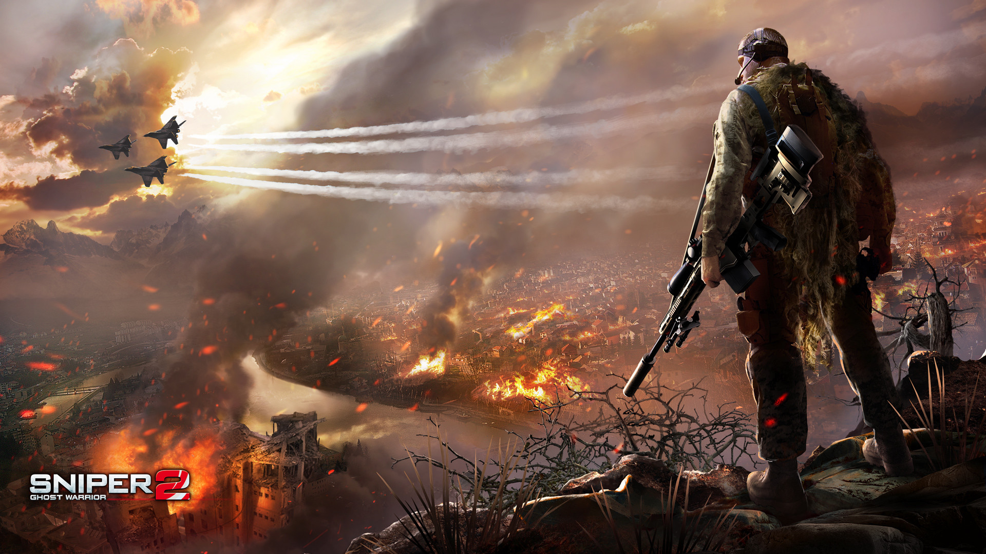 Sniper: Ghost Warrior 2, Cecchino, Campo di battaglia, Caccia, sfondo per PC