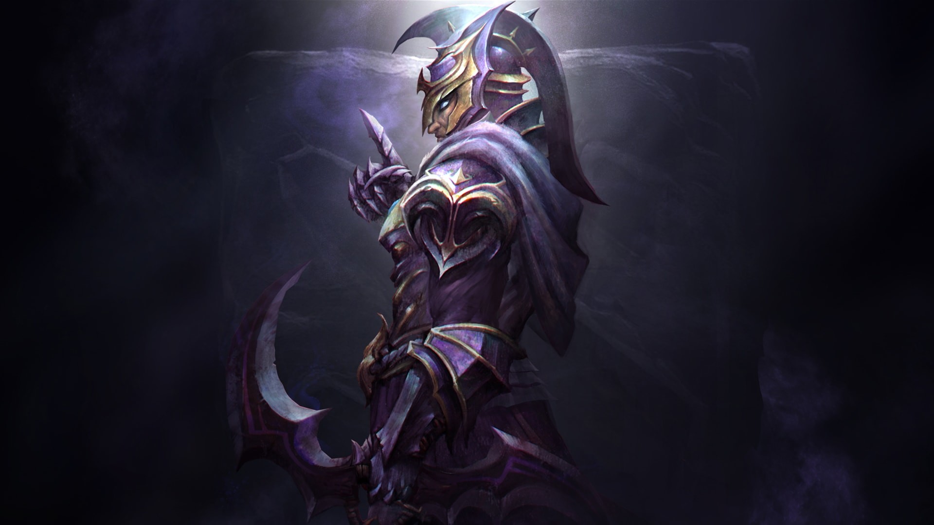 Dota 2, Armatura, Viola, Full HD, sfondo desktop