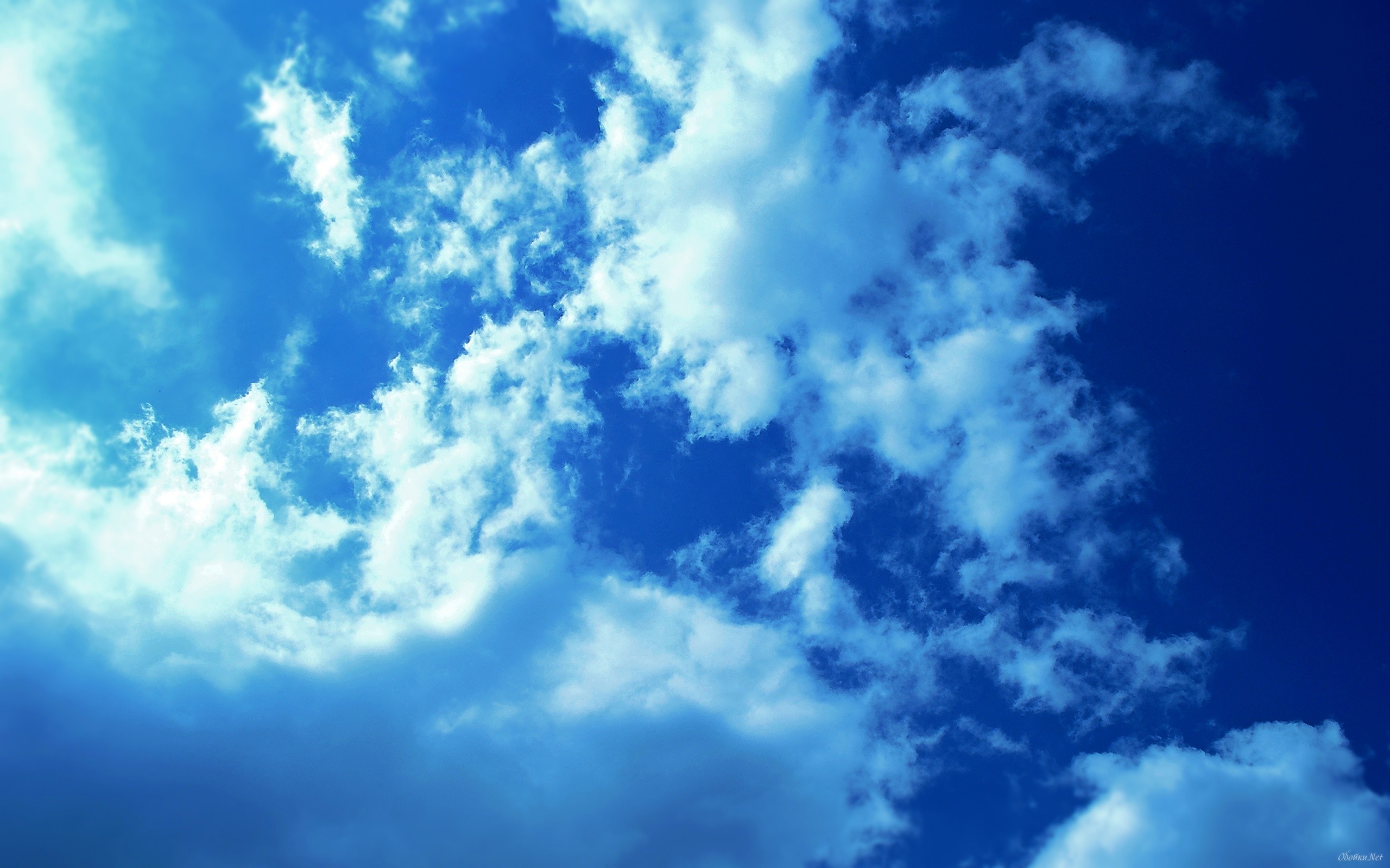 Nuvole, Cielo blu, 2560x1600, immagine di sfondo