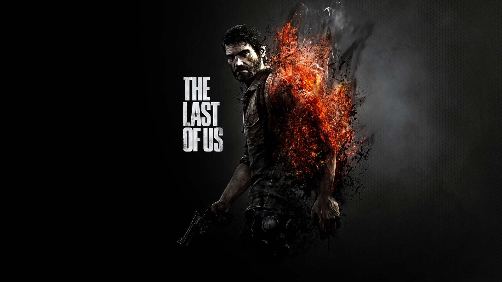 The Last of Us, Joel, Dispersione, Nero, 1920x1080, sfondo per PC