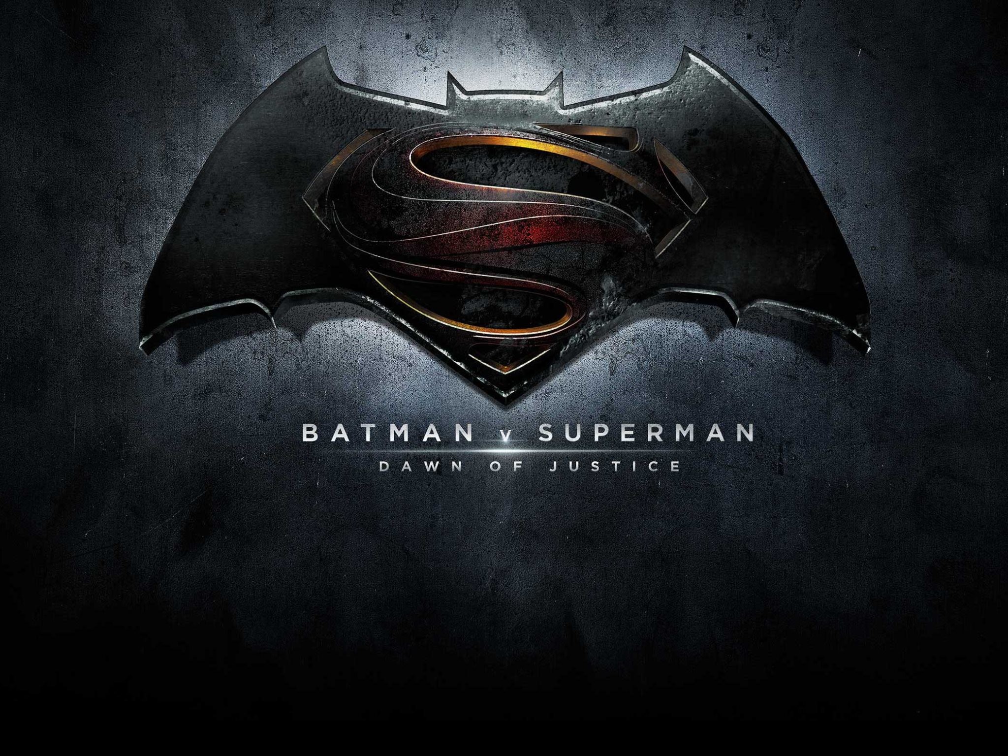 Batman v Superman: Dawn of Justice, Logo, Batman, Superman, Full HD, schermata di blocco iPad