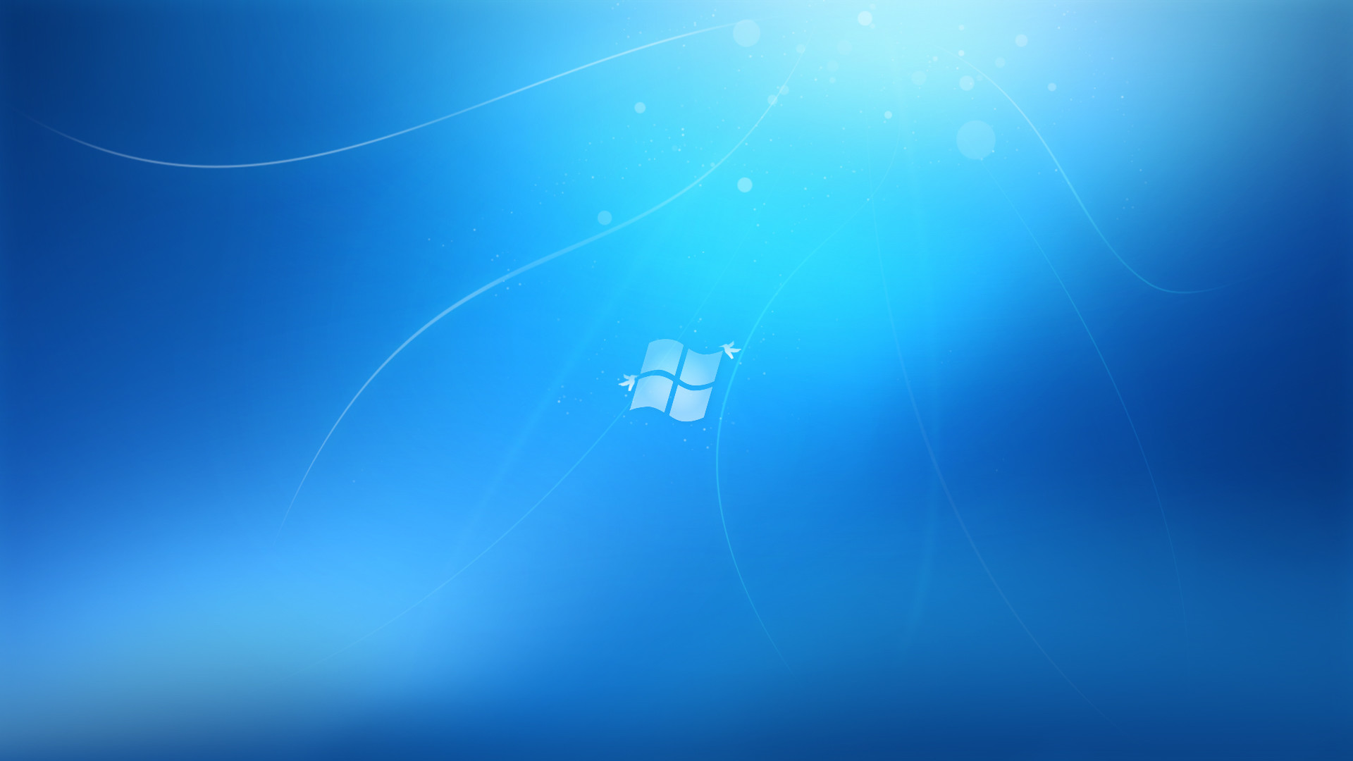 Windows Wallpaper. 1920x1200. Windows 7 Blue 1080p HD, immagine di sfondo HP