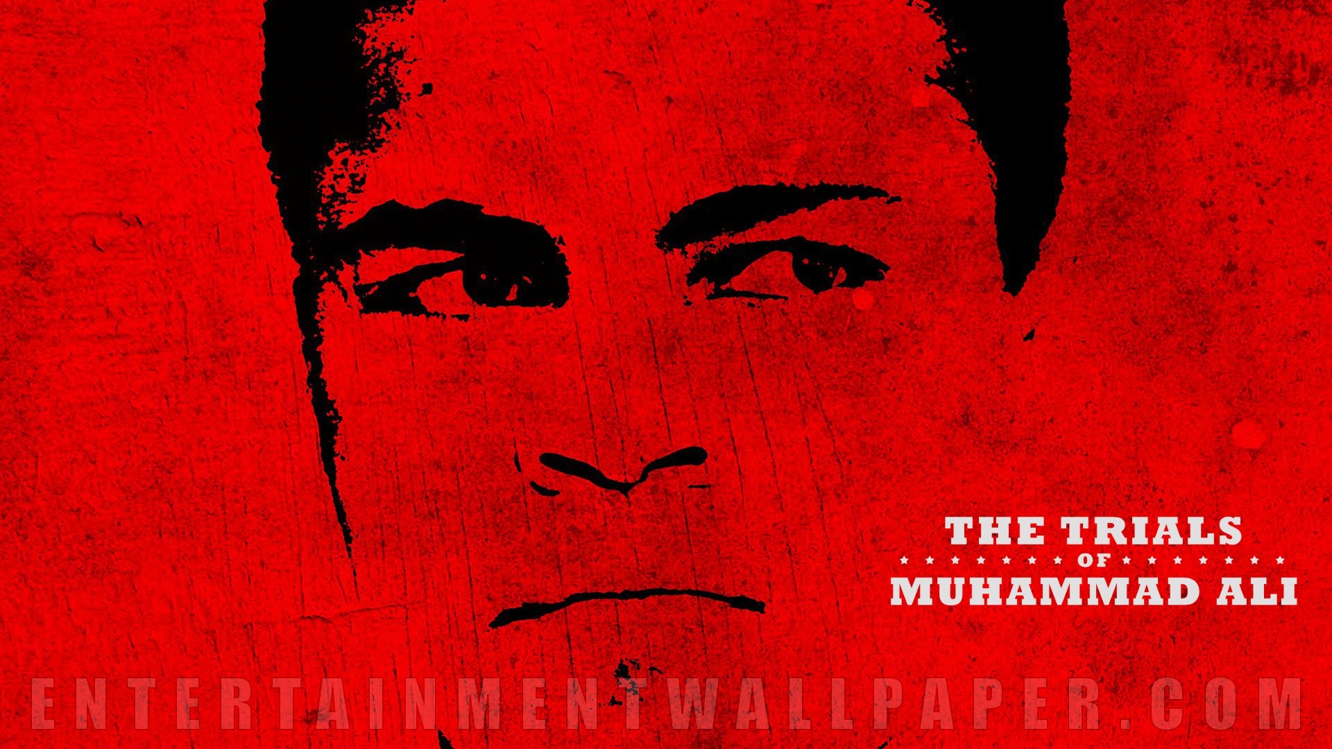 Muhammad Ali, The Trials of Muhammad Ali, Locandina, Rosso, Full HD, wallpaper per portatile
