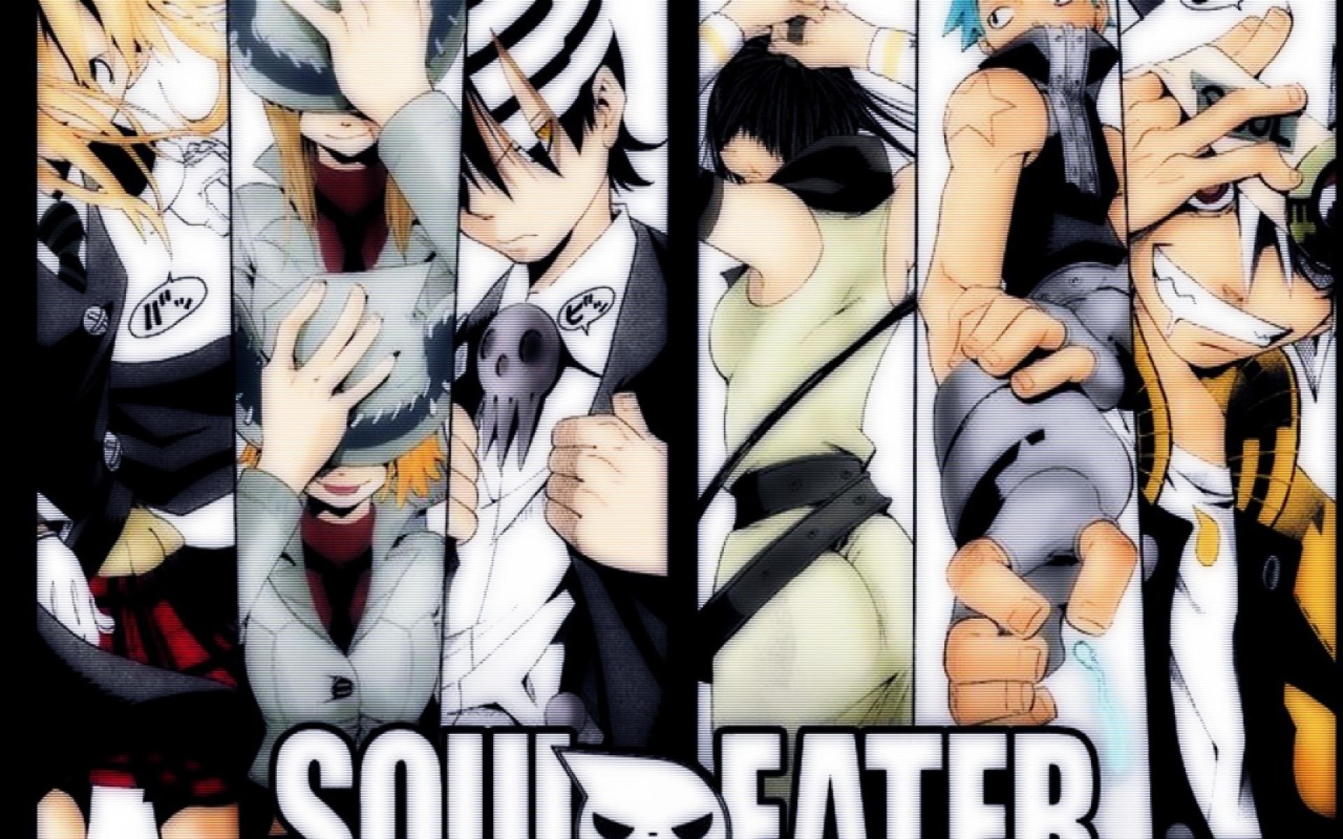 Soul Eater, Logo, Personaggi, Manga, 16:10 Full HD, sfondo widescreen