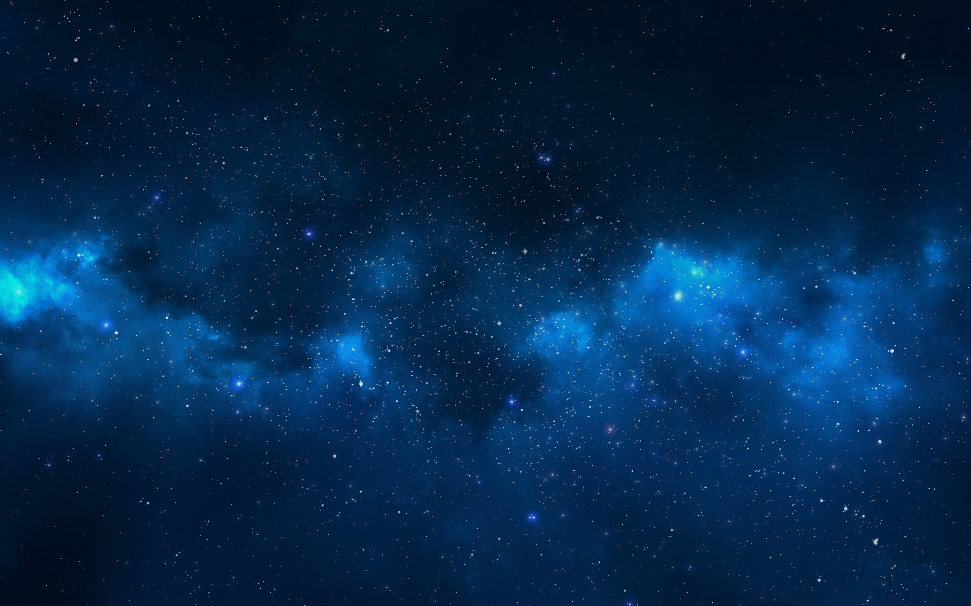 Via Lattea, Stelle, Cielo notturno, Blu, 16:10 Full HD, sfondo widescreen