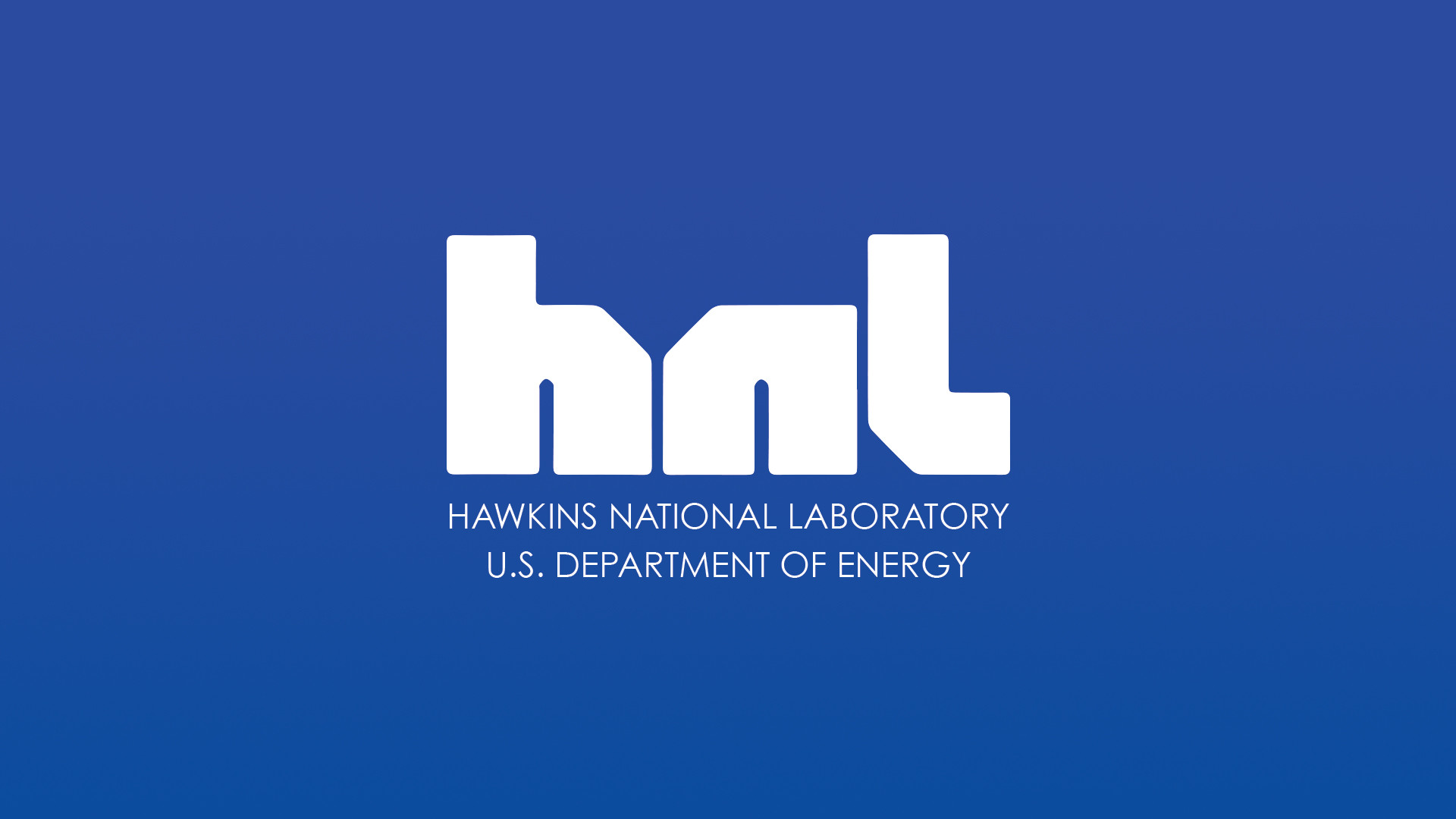 Hawkins National Laboratory, Stranger Things, Logo, Sfondo blu, Full HD, wallpaper per portatile