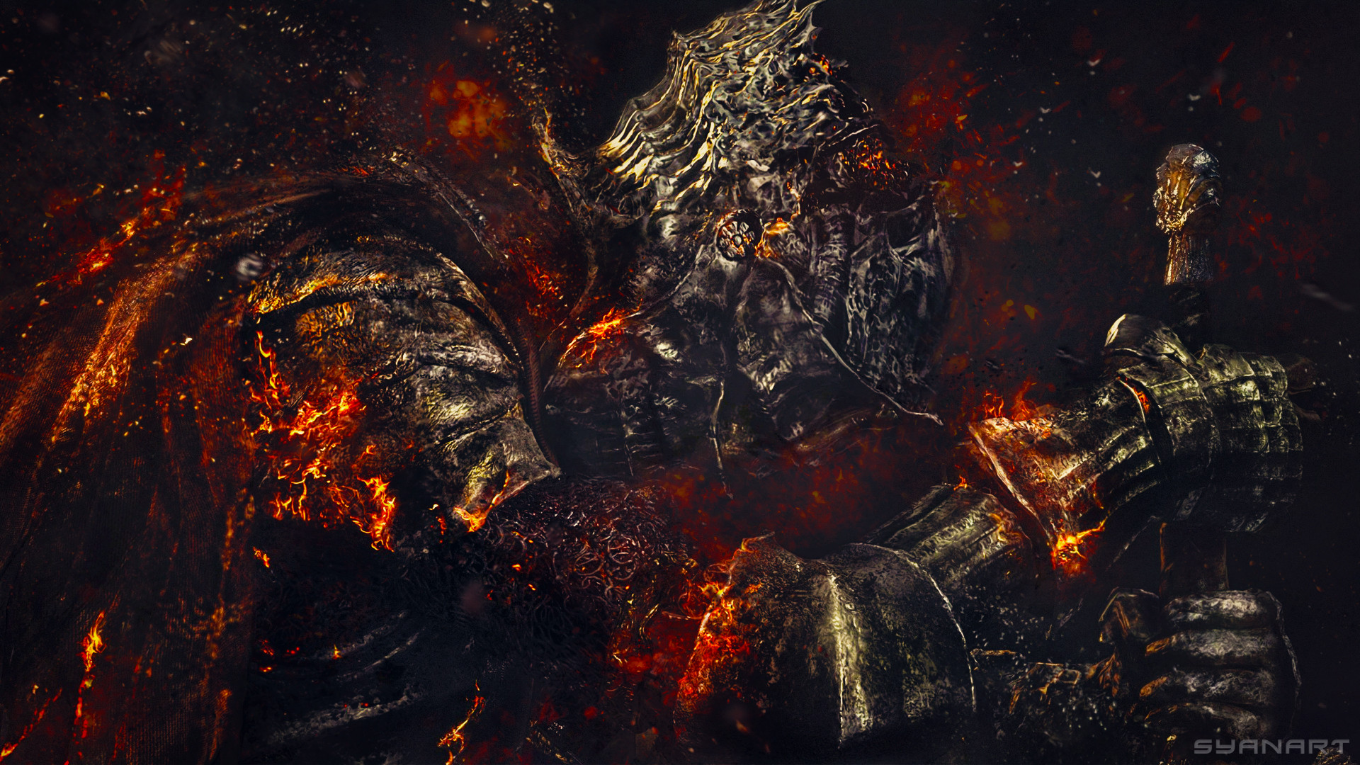 Soul of Cinder, Dark Souls III, Braci, Armatura, 1920x1080, sfondo per PC