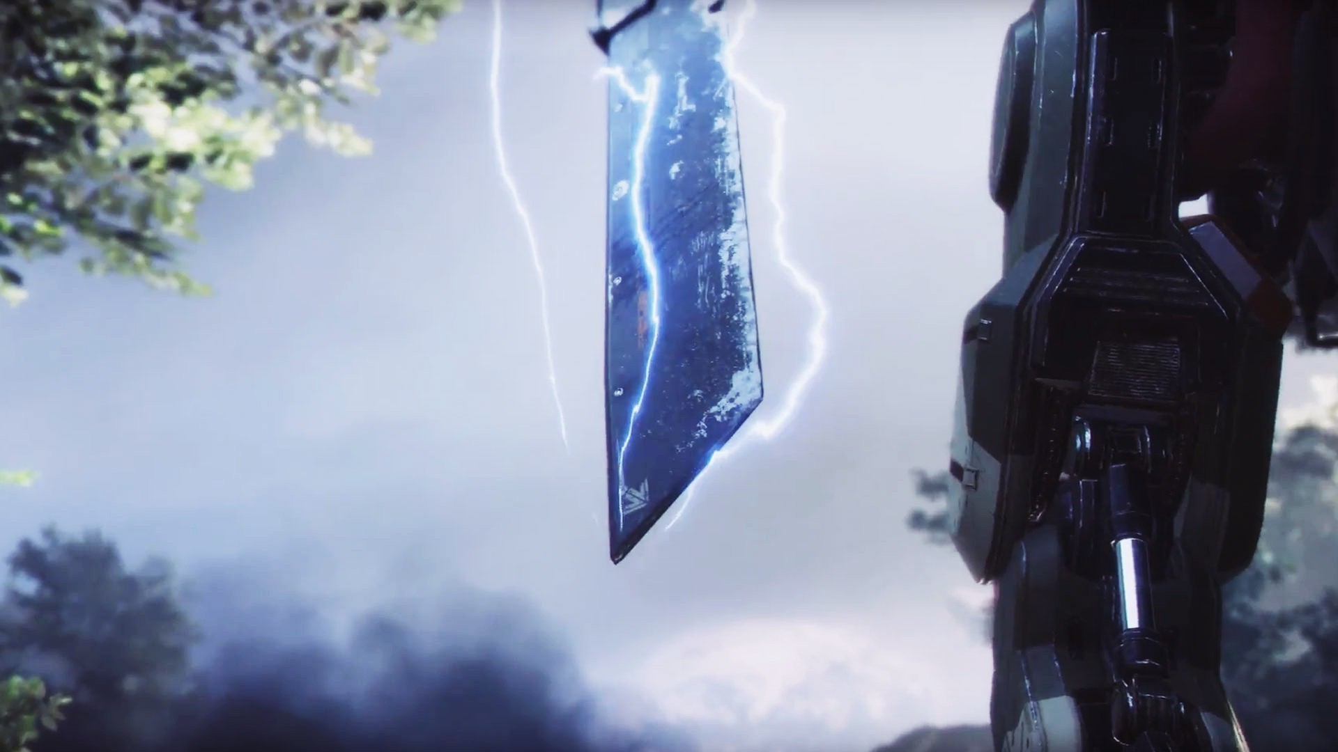 Titanfall 2, Ronin, Spada, Fulmini, 1920x1080, immagine di sfondo