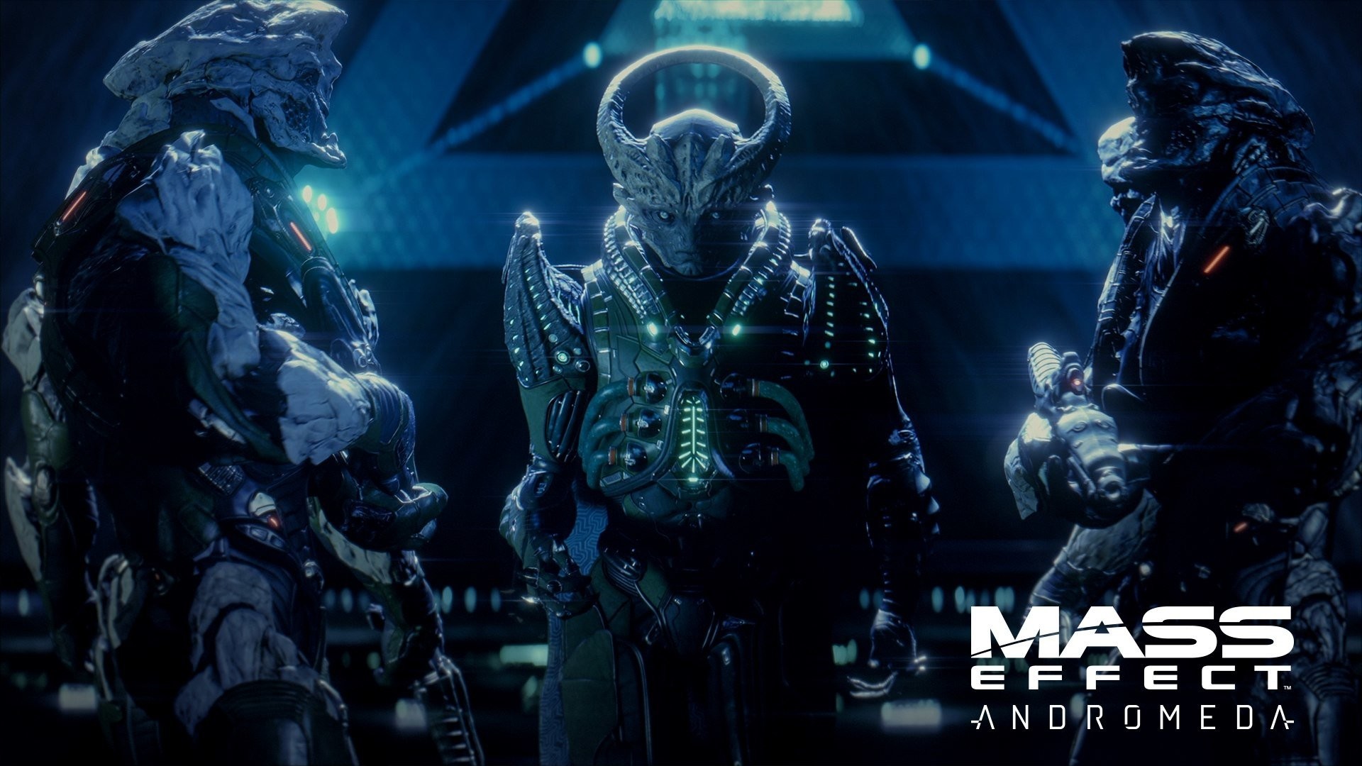 Mass Effect: Andromeda, Kett, Arconte, Alieni, Logo, Full HD, sfondo per PC e portatile