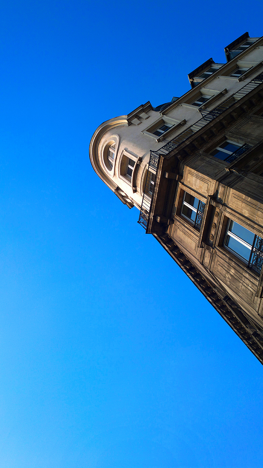 Edificio, Cielo azzurro, Architettura, sfondo Android Full HD
