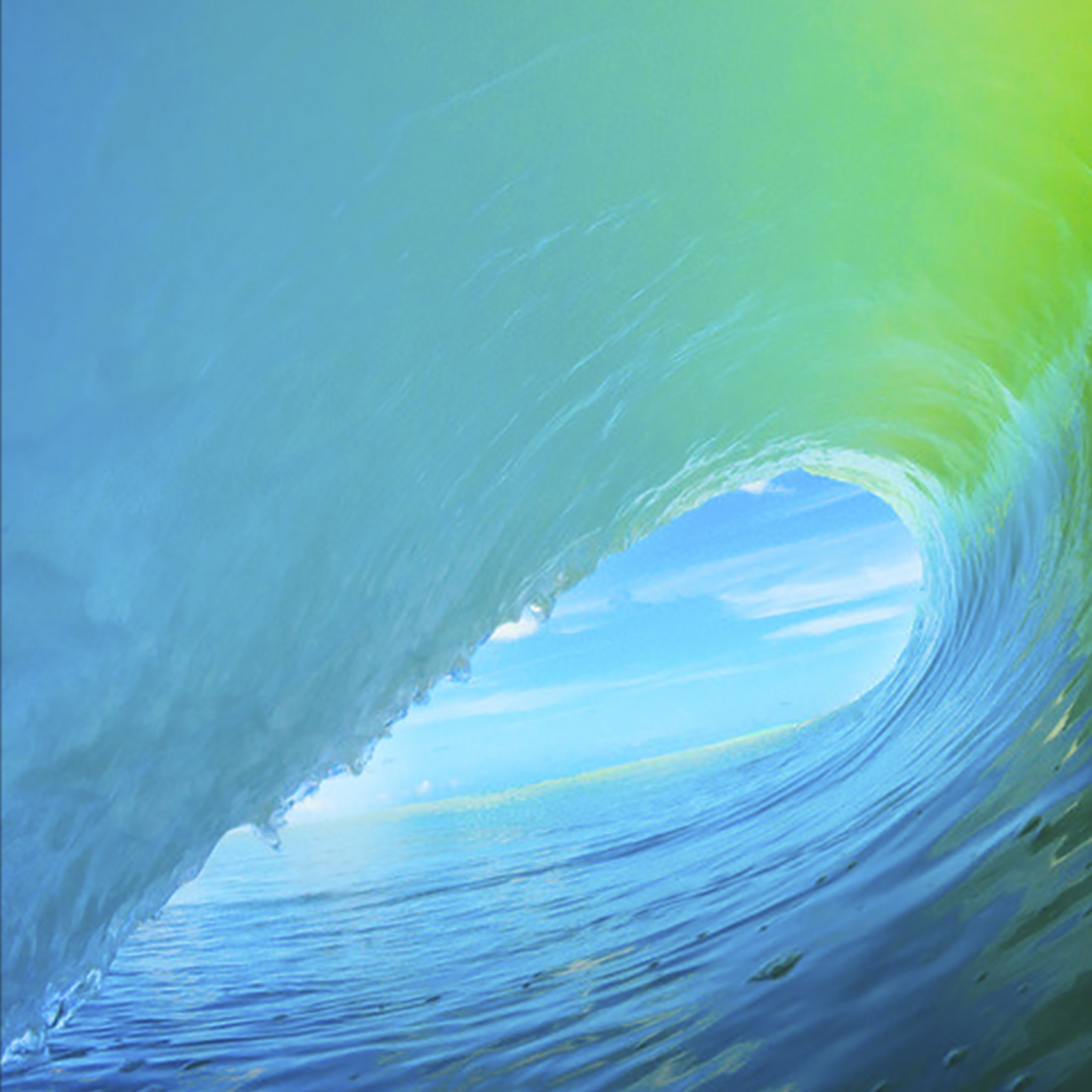 Onda, iOS 9, Azzurro, Full HD, wallpaper per tablet