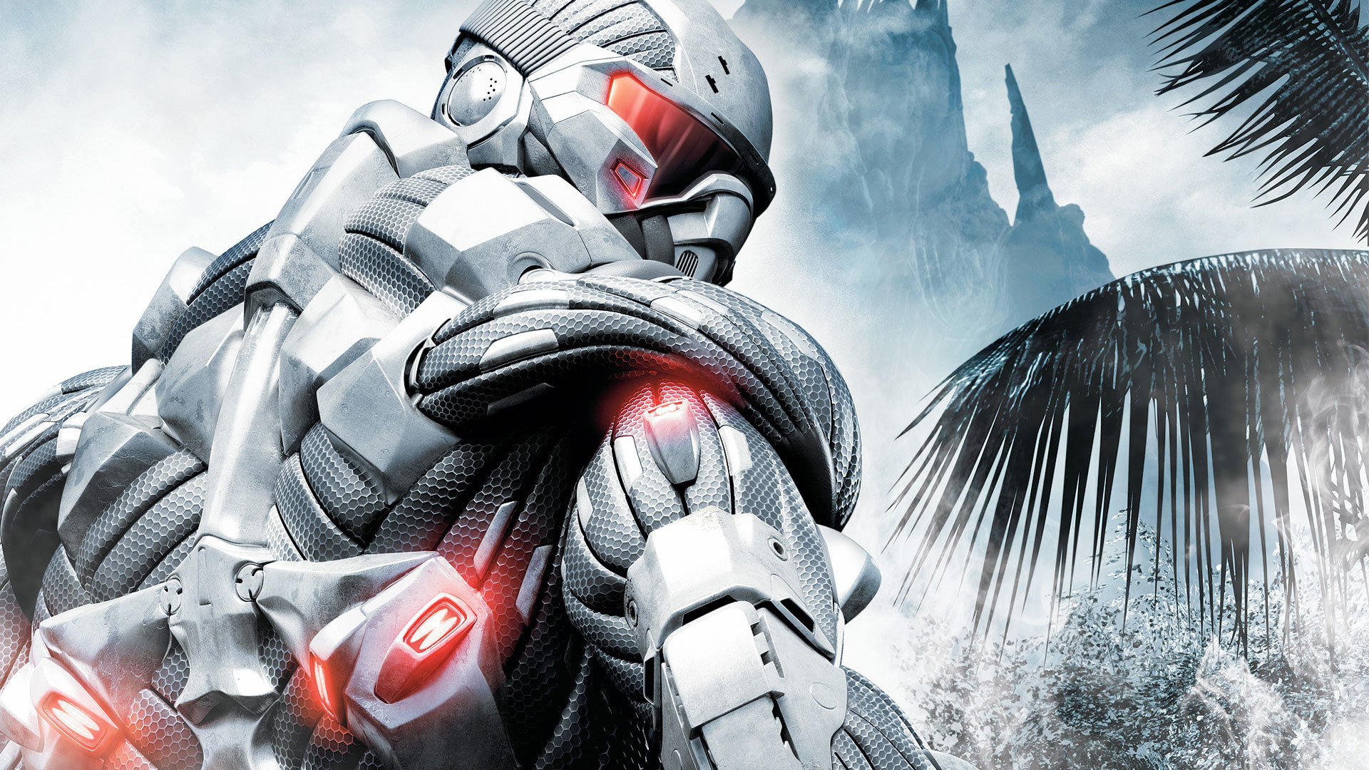 Crysis, Nanotuta, Palme, Neve, 16:9 Full HD, sfondo widescreen