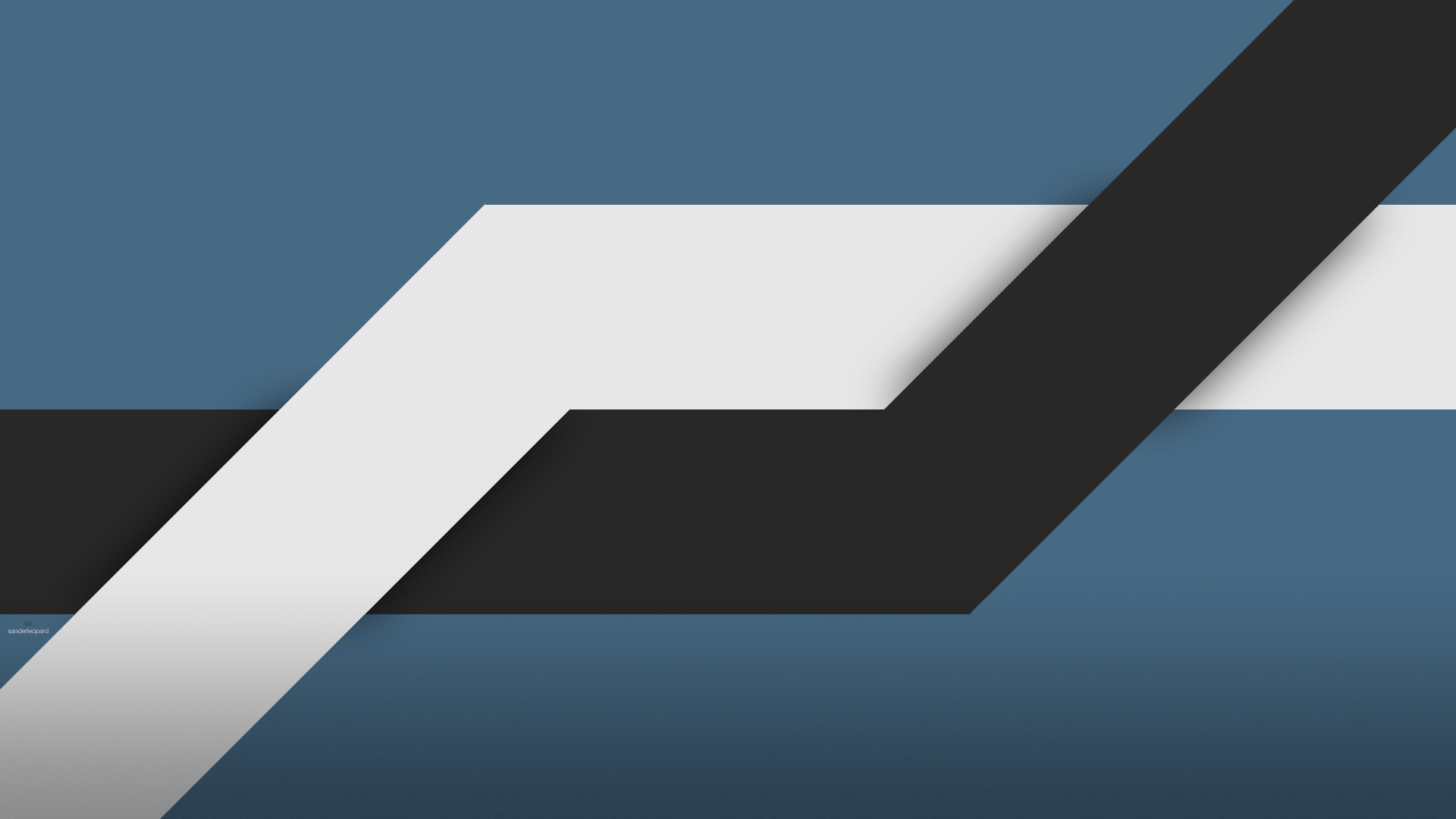 Minimalismo, Forme geometriche, Blu, Bianco e nero, Full HD, sfondo Windows 11