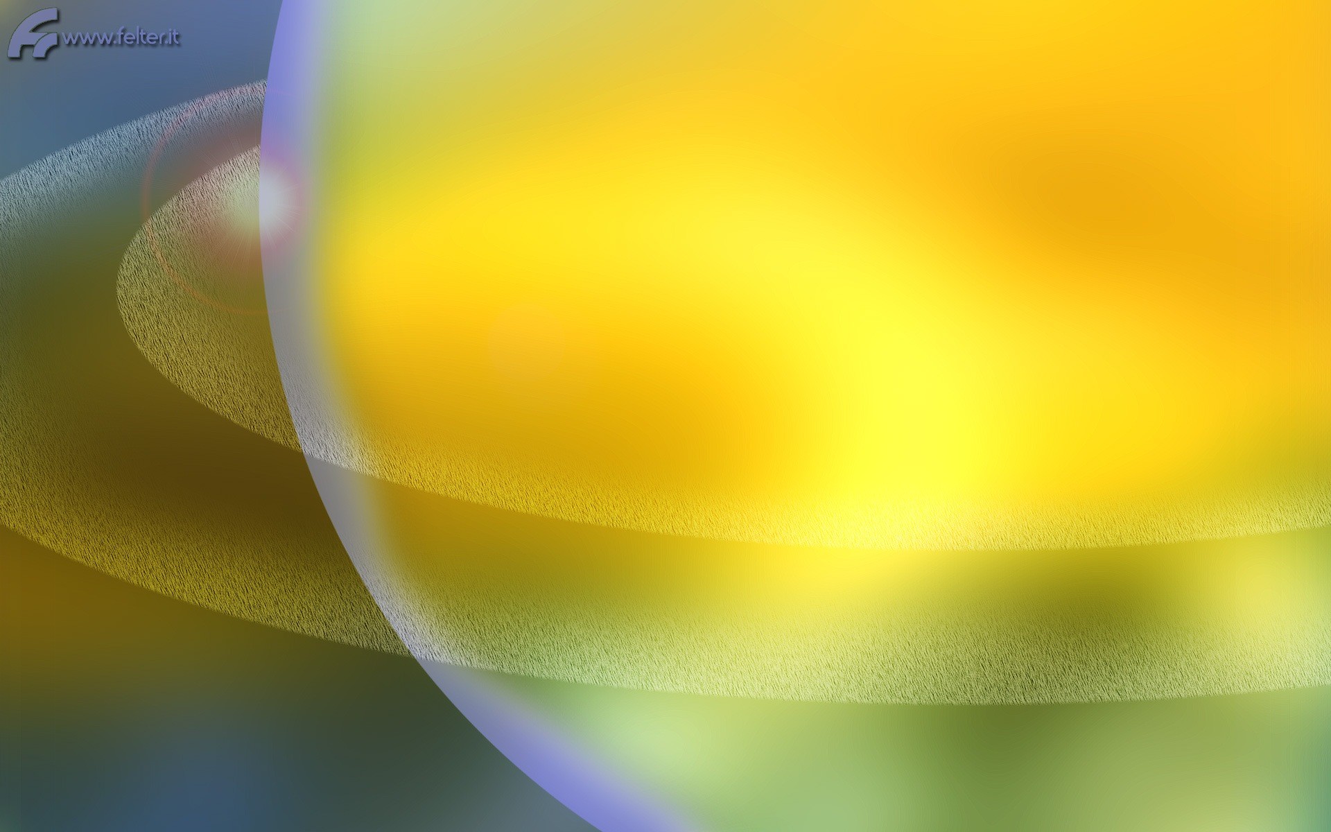 Astratto, Giallo, Sfocato, Cerchi, 1920x1200, sfondo per PC