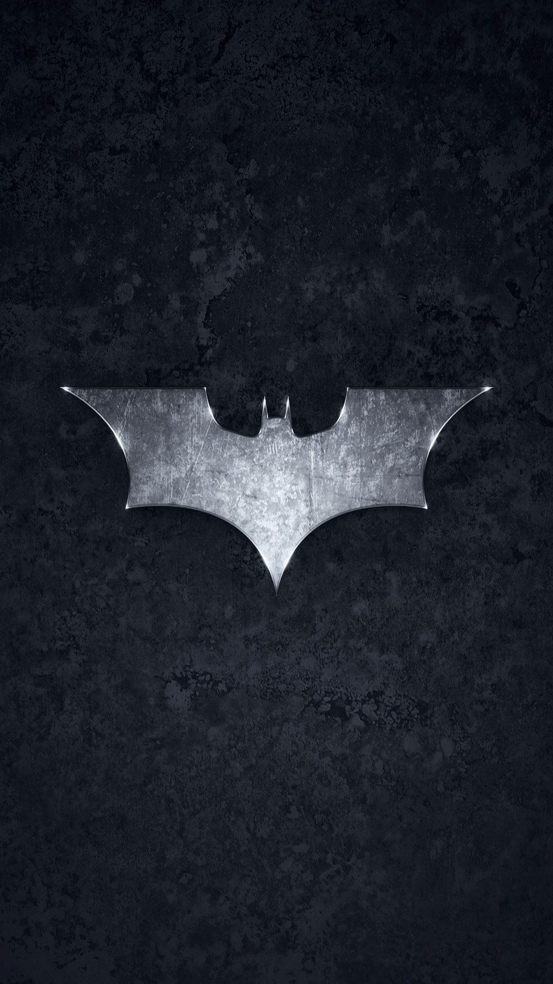 Logo Batman, Batman, Pipistrello, Grigio scuro, sfondo schermata di blocco iPhone 6S
