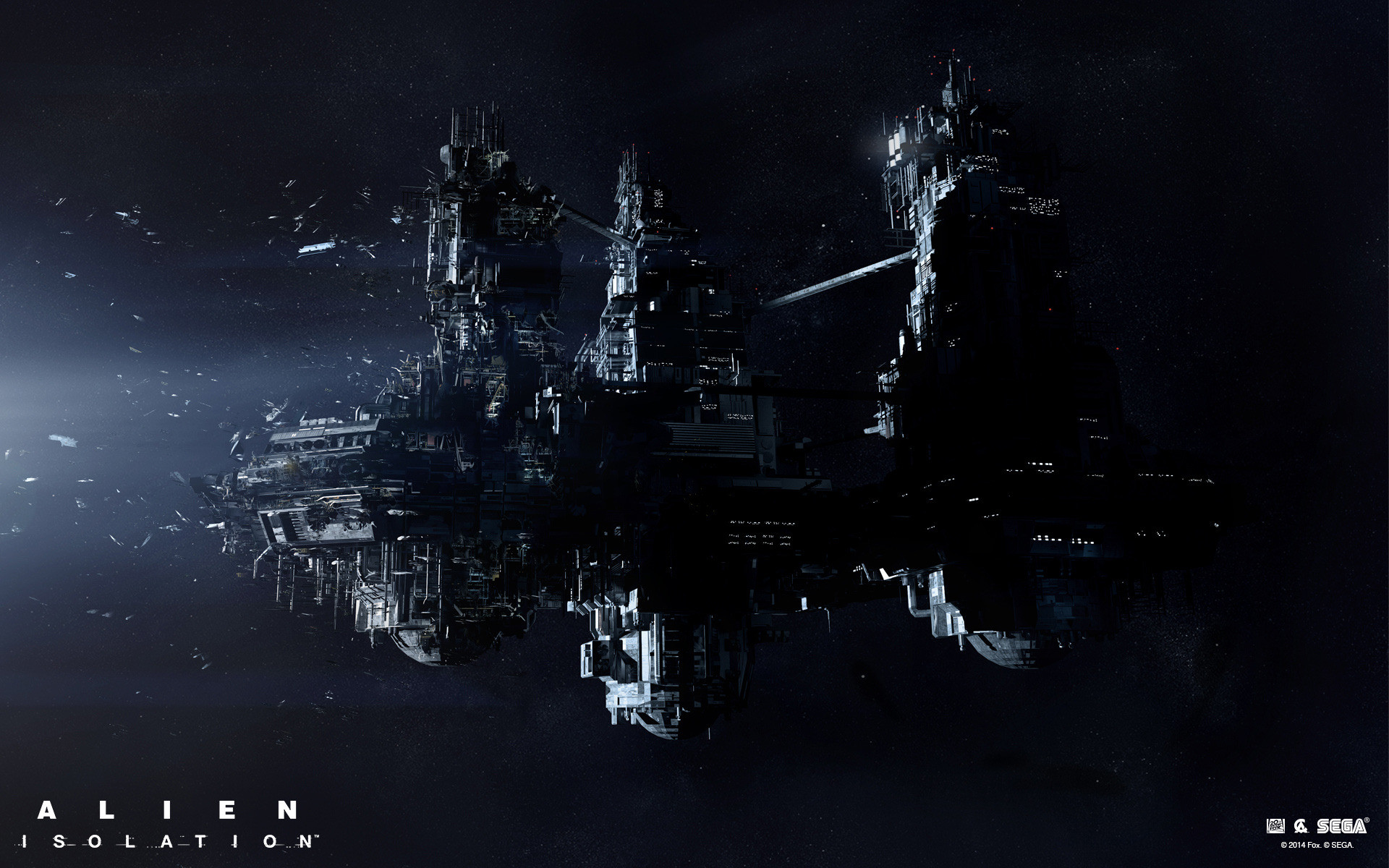 Alien: Isolation, Stazione Sevastopol, Spazio, Fantascienza, 16:10 Full HD, sfondo widescreen