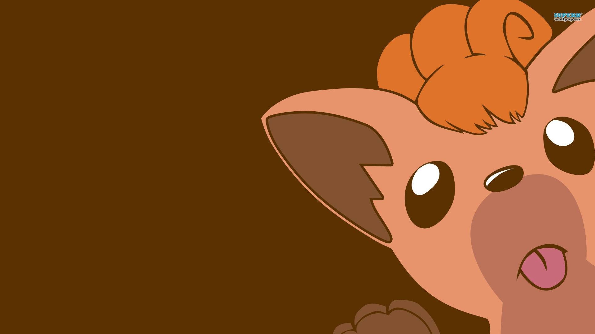 Vulpix, Pokémon, Kawaii, Marrone, Full HD, sfondo per PC