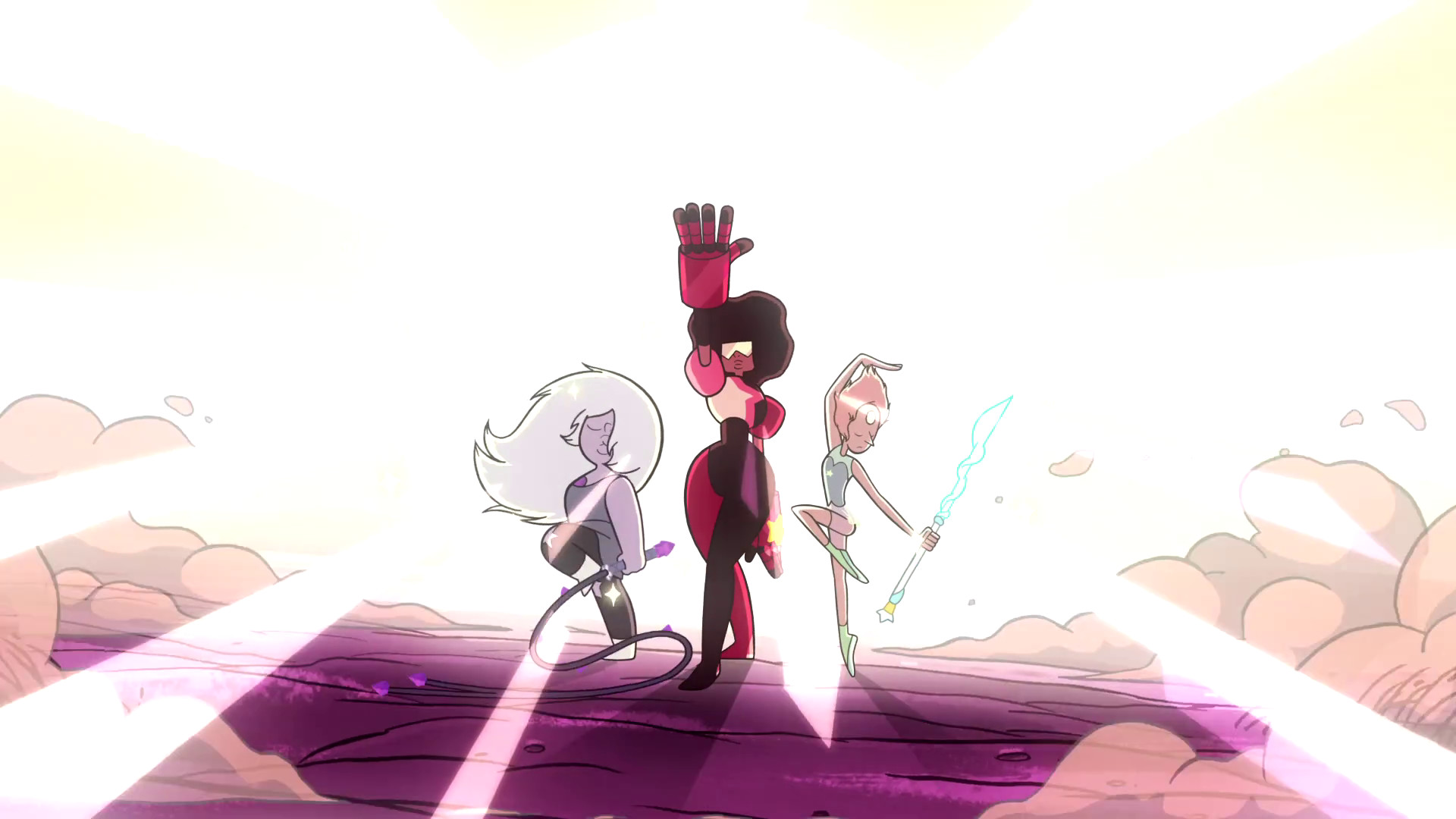 Garnet, Ametista, Perla, Steven Universe, Gemme di Cristallo, Full HD, sfondo per PC