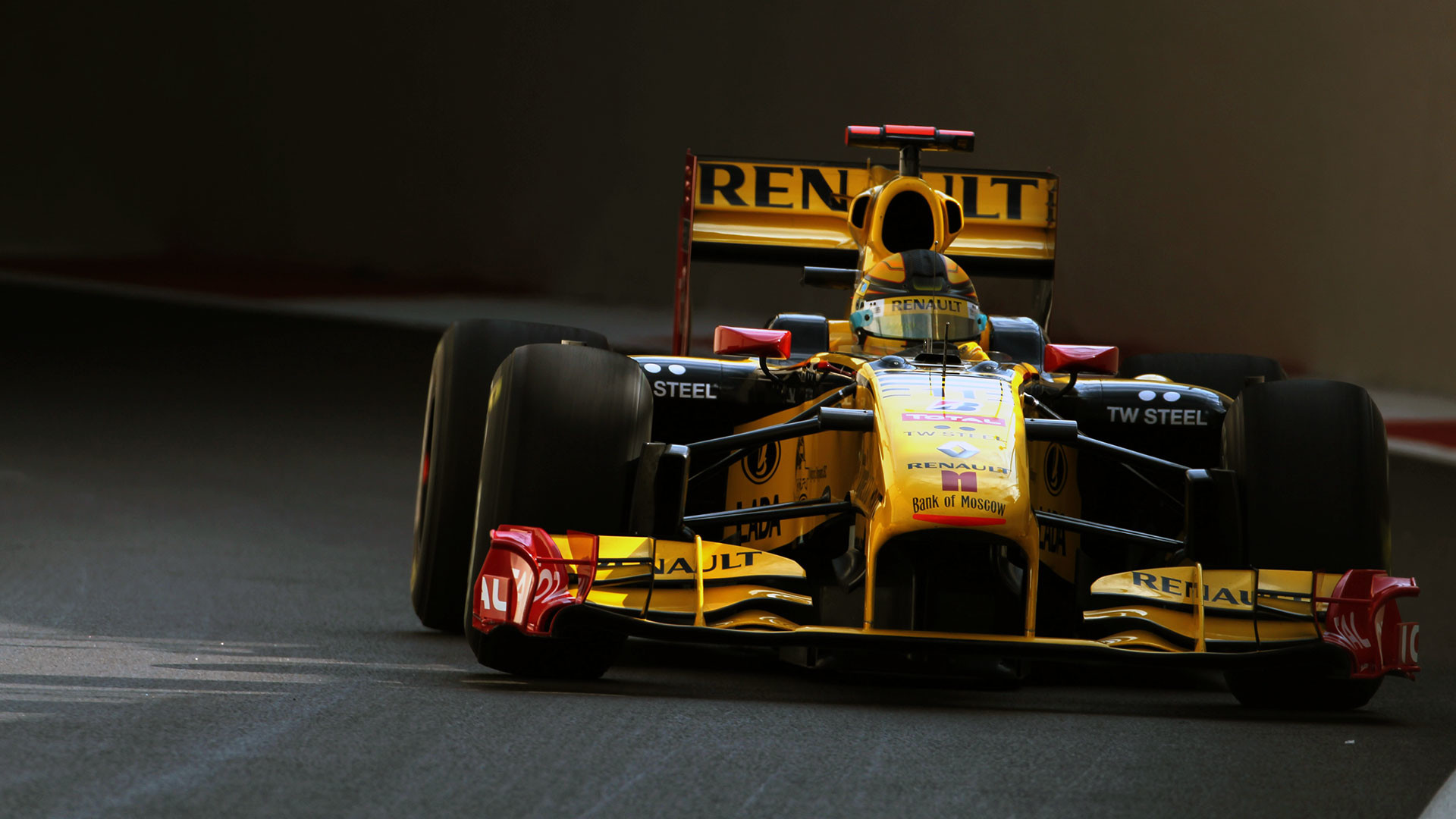 Renault R30, Renault F1, Formula 1, Giallo, 16:9 Full HD, sfondo widescreen
