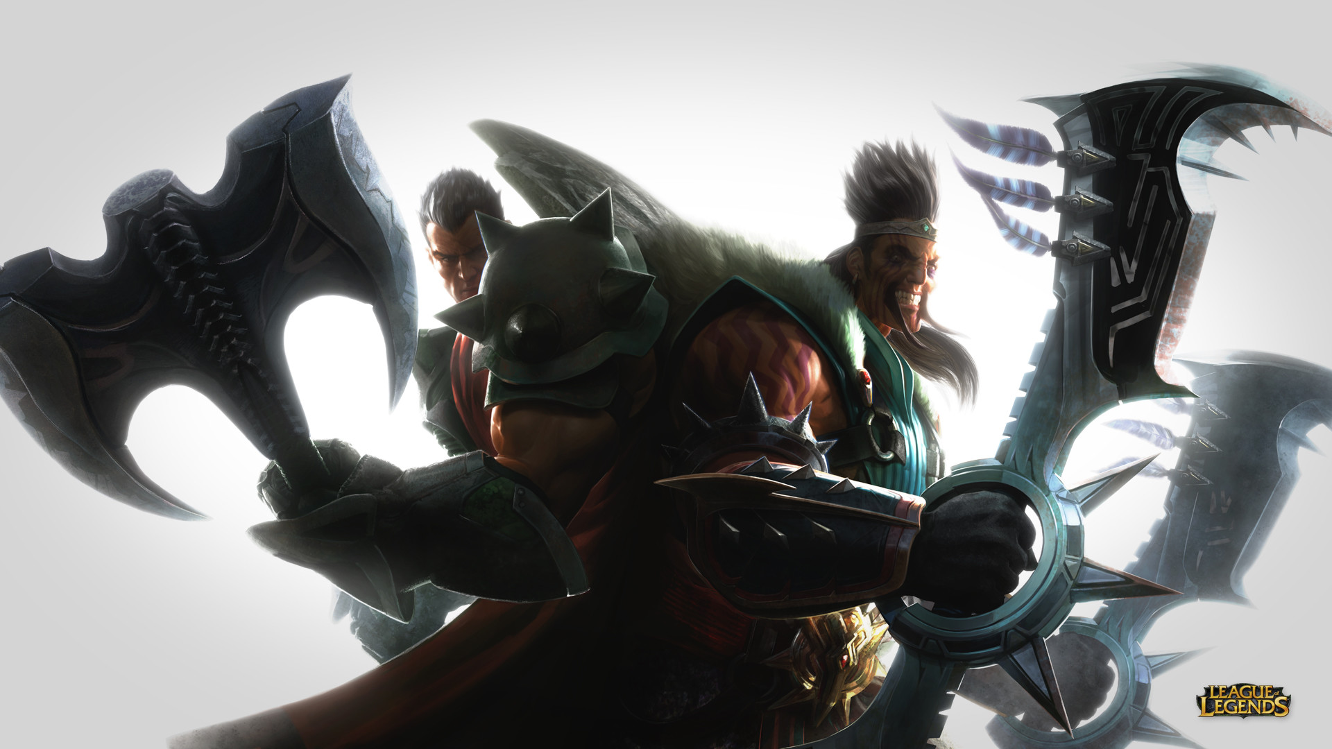 Darius, Draven, League of Legends, Asce, Full HD, sfondo desktop