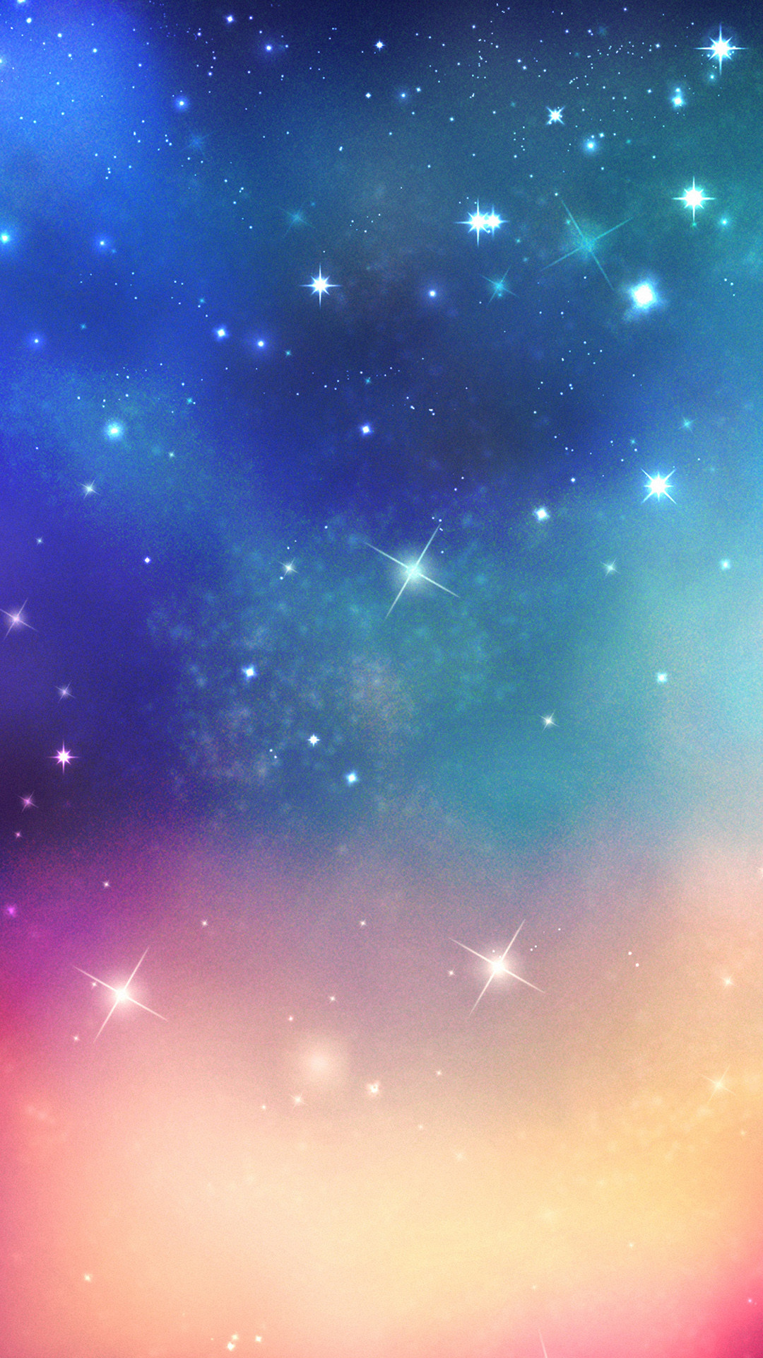 Cielo stellato, Galassia, Sfumatura, Spazio, sfondo iPhone