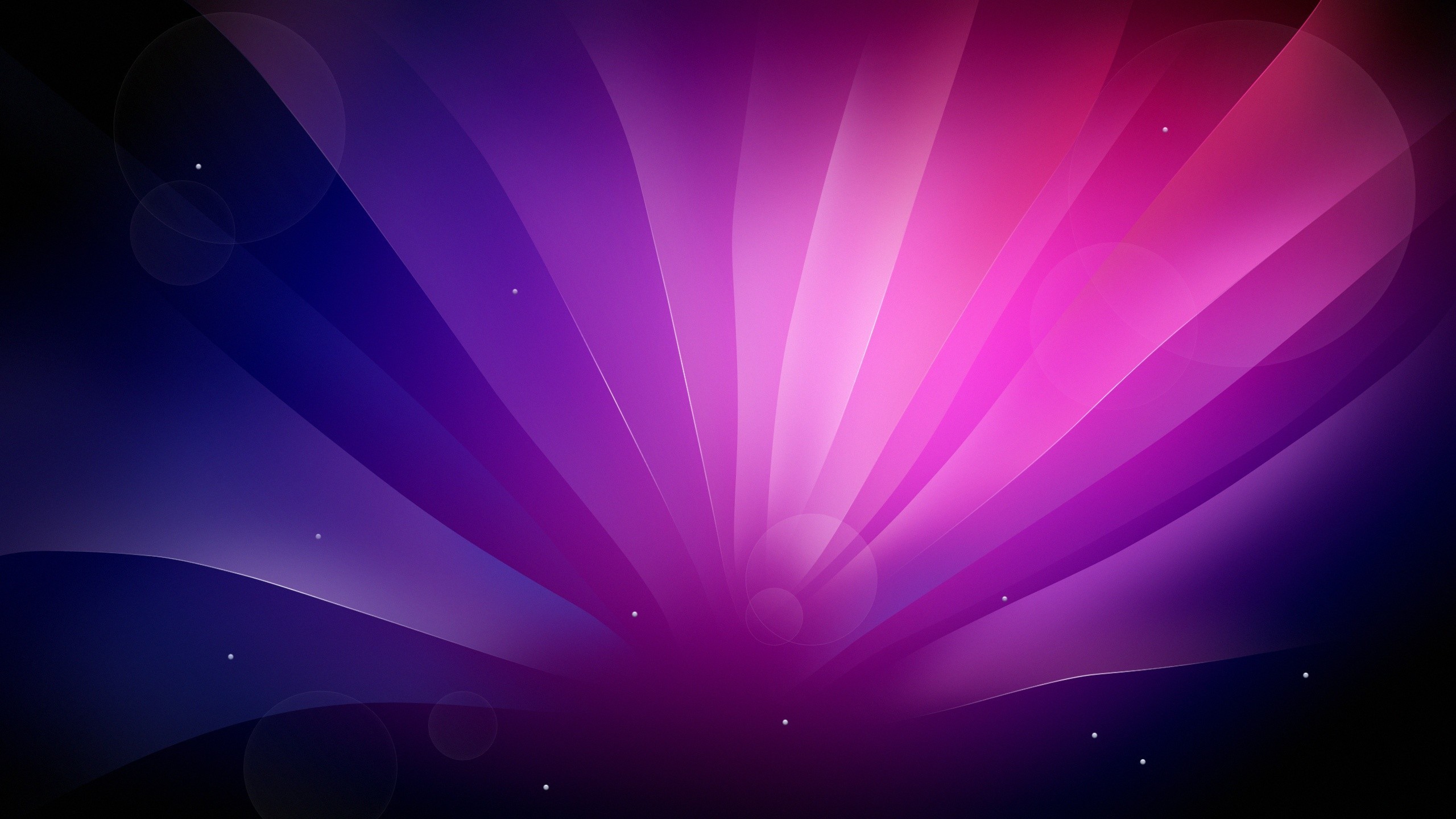 Onde di luce, Viola, Rosa, 16:9 2K, sfondo widescreen