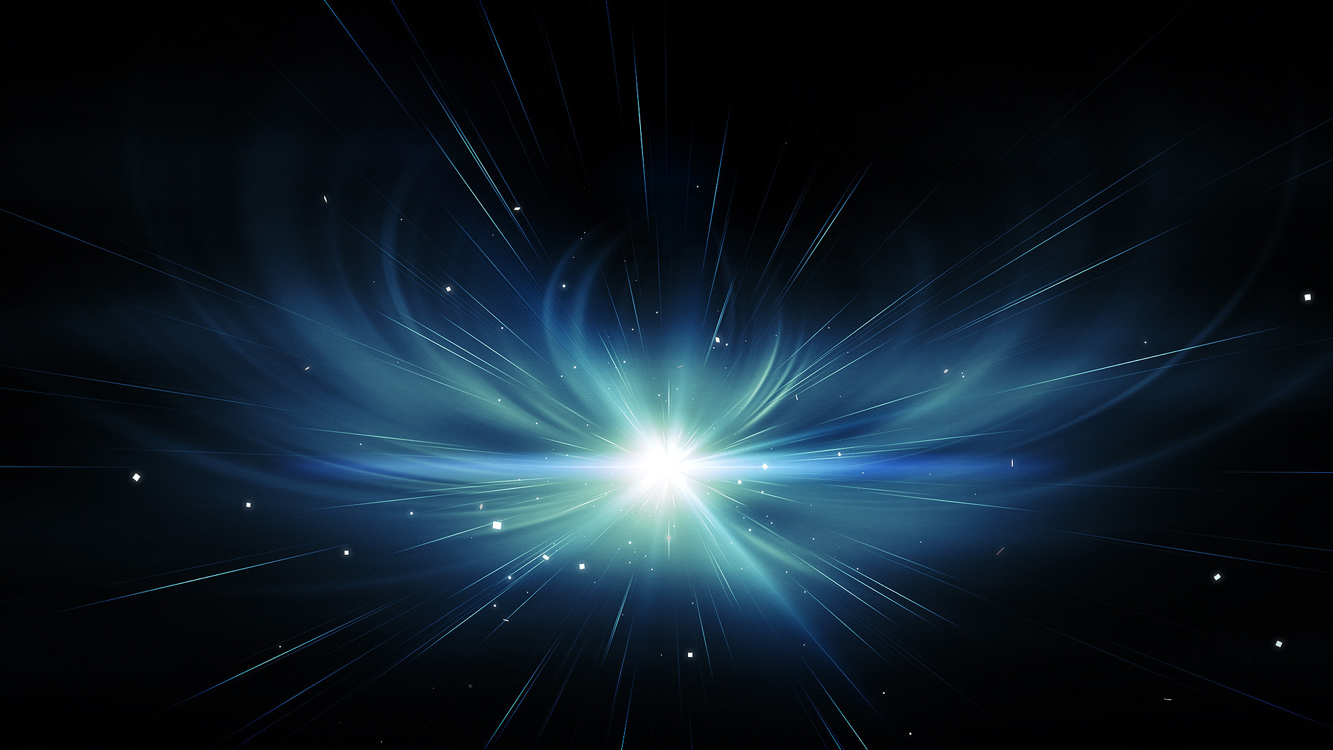 Esplosione di luce, Spazio, Stelle, Arte digitale, Full HD 1080p, sfondo desktop