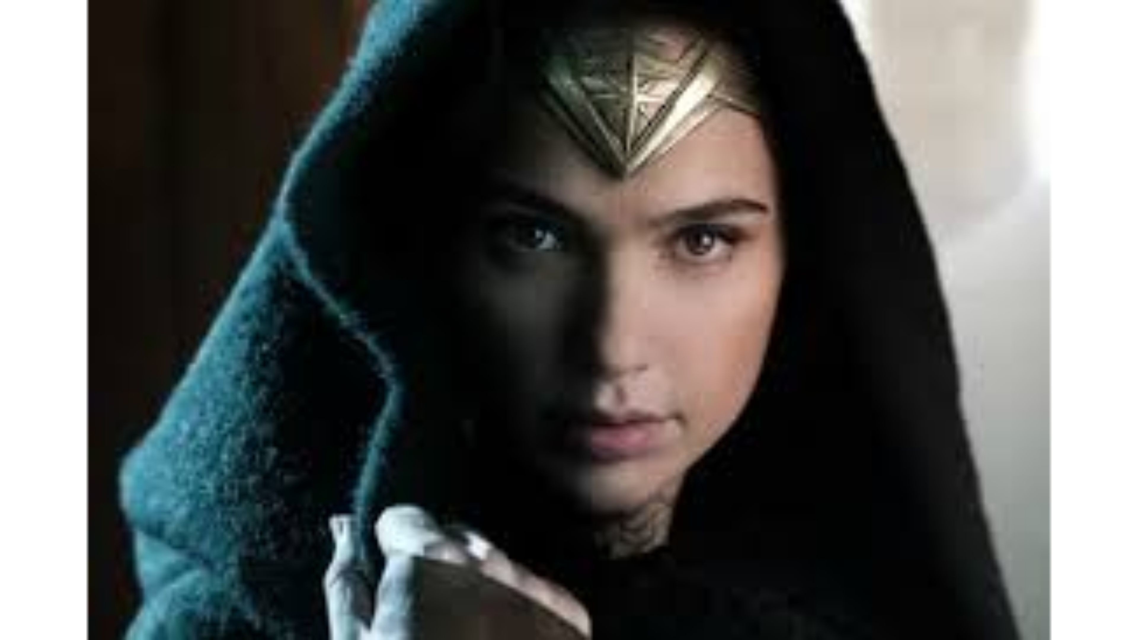 Gal Gadot, Wonder Woman, Mantello, Diadema, Toni scuri, 4K, sfondo per PC